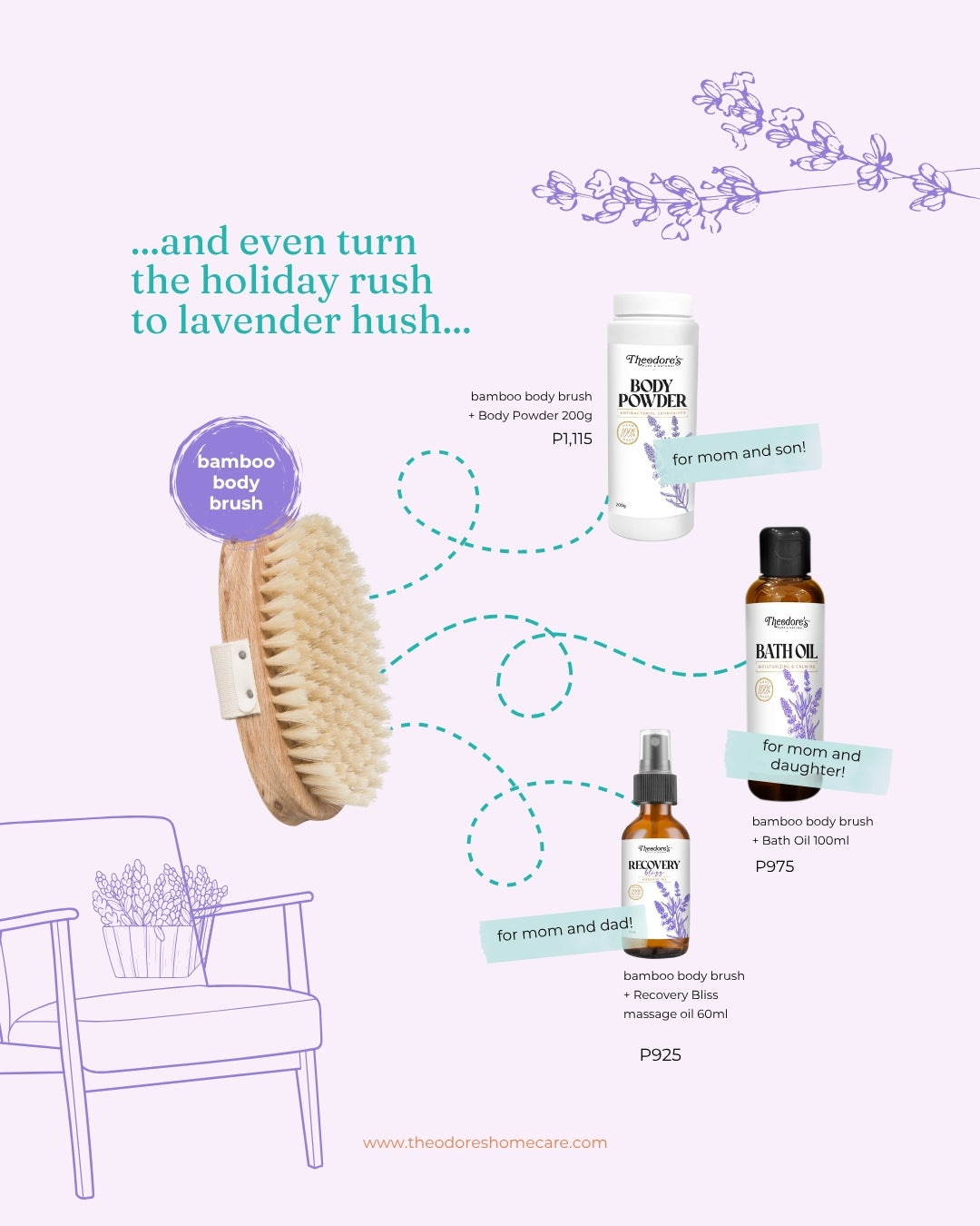 From Holiday Rush to Lavender Hush