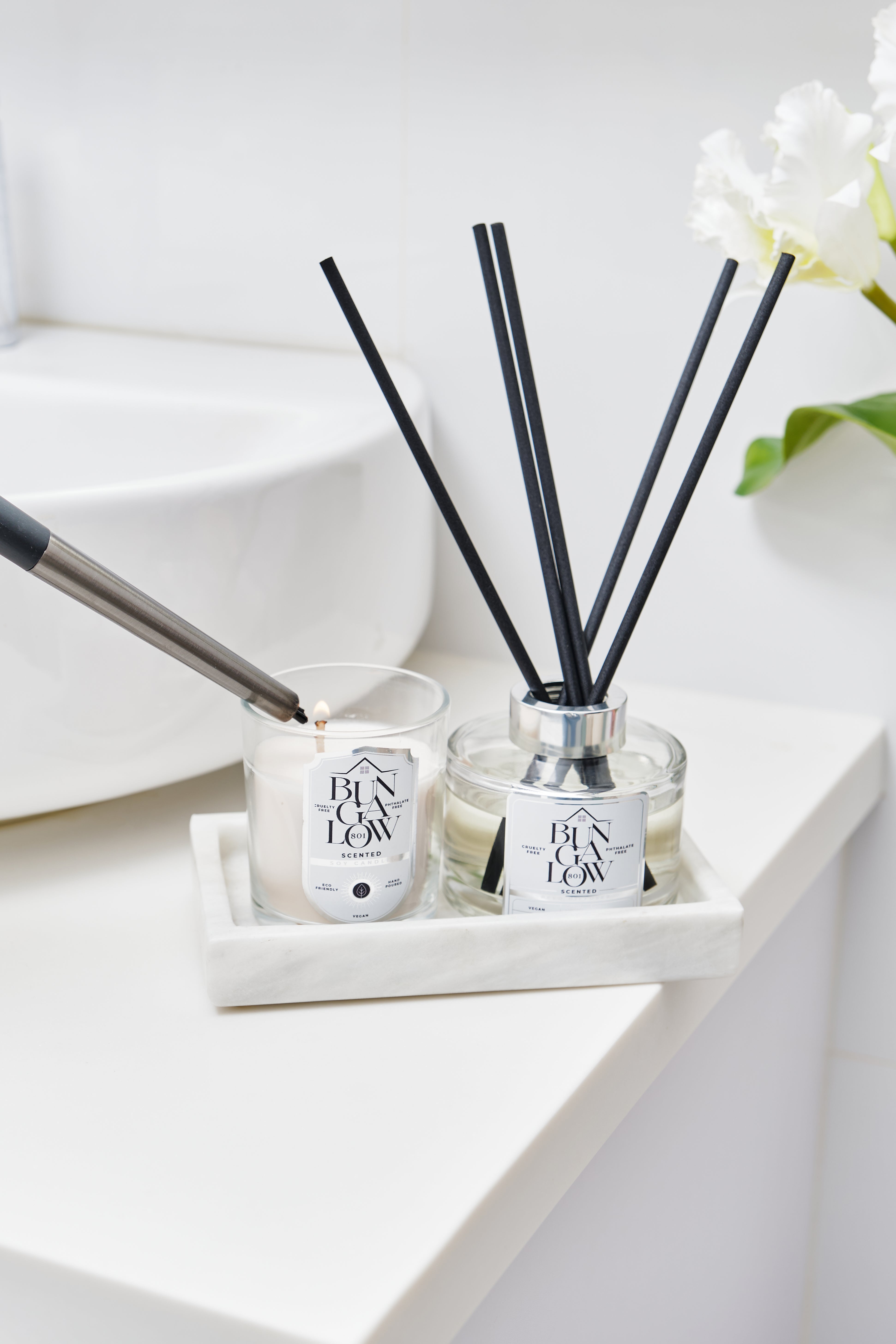 Bungalow 801 Phthalate Free Candles Reed Diffuser 1