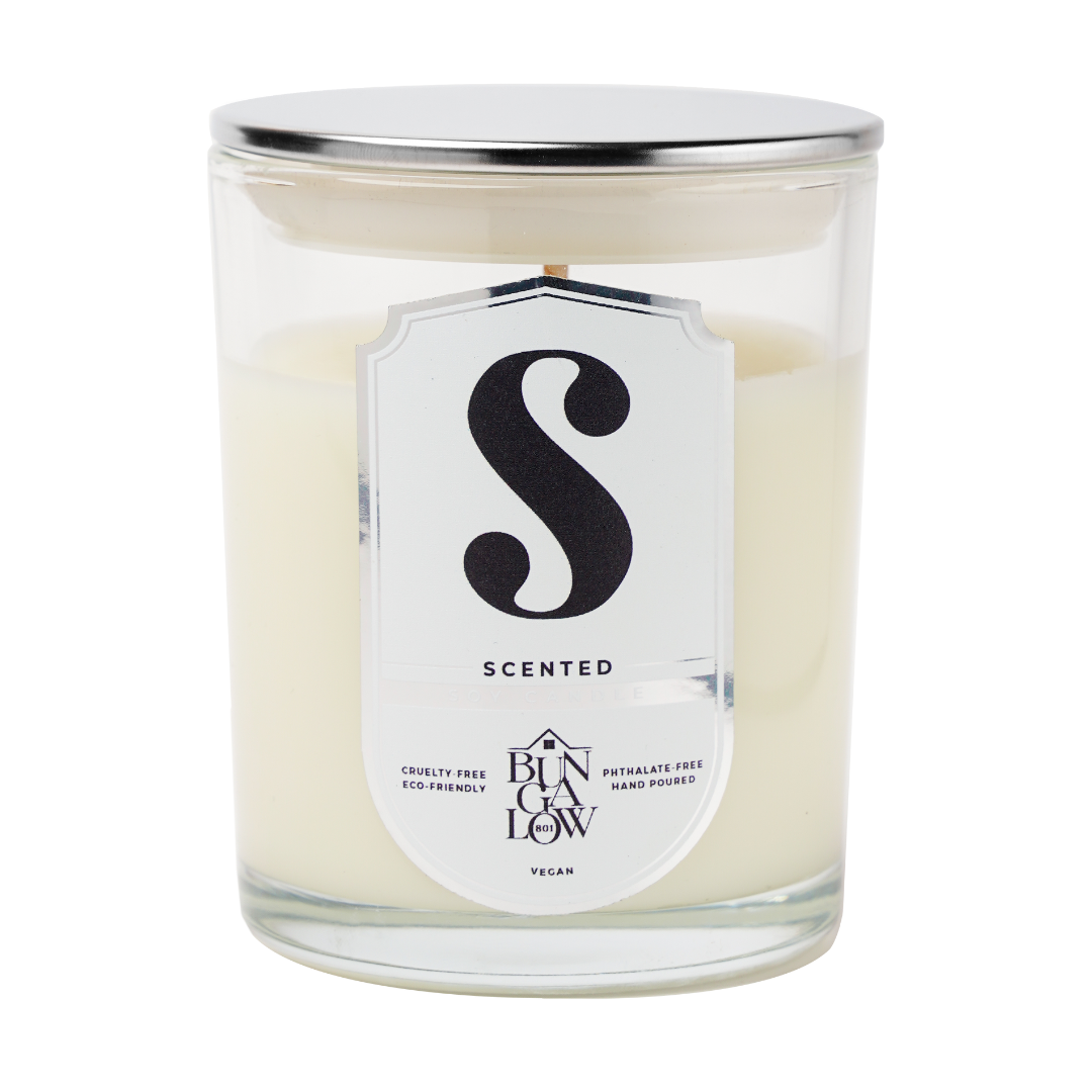 Bungalow 801 Phthalate Free Customized Monogram Scented Candle 2