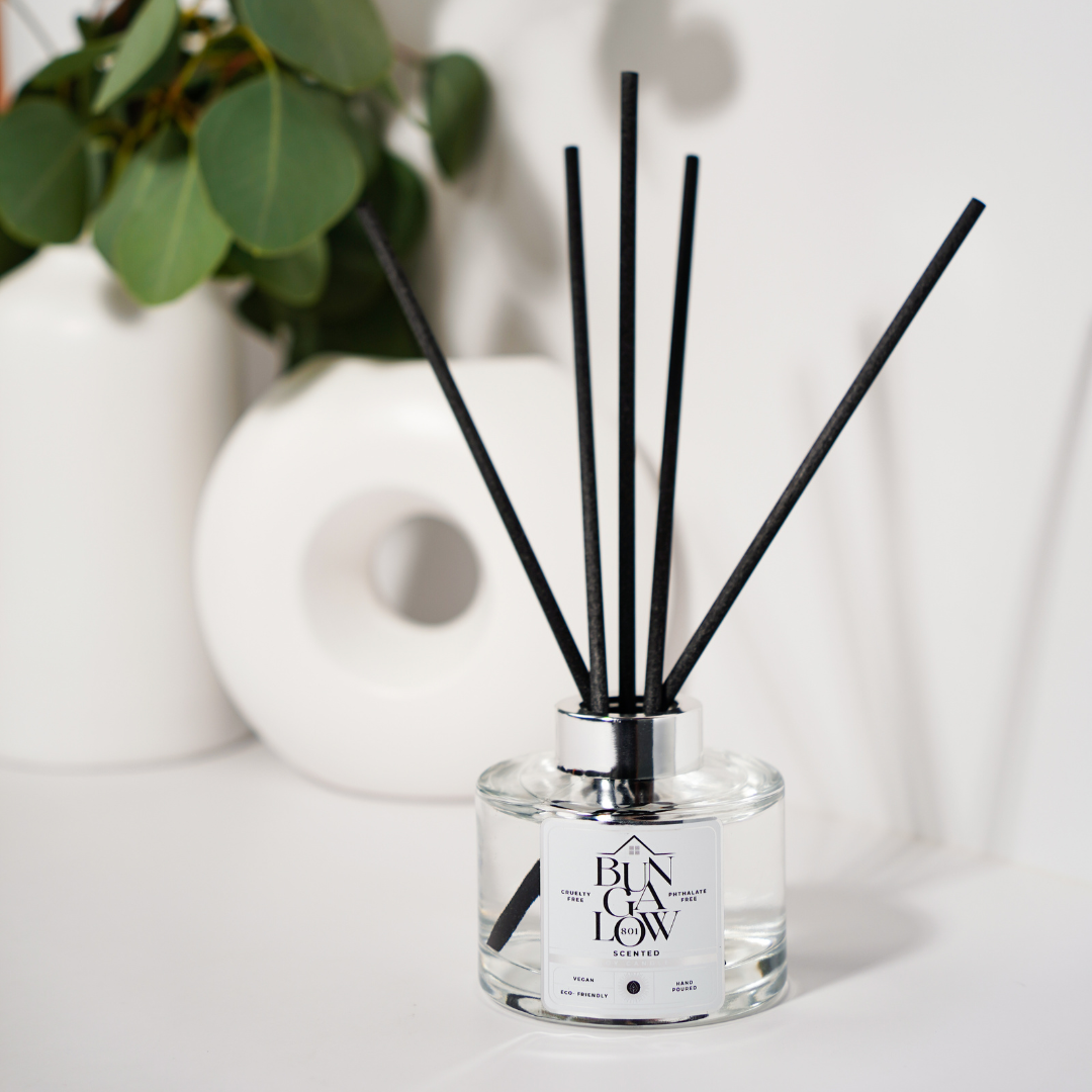 Bungalow 801 Phthalate Free Customized Monogram Scented Reed Diffuser 4