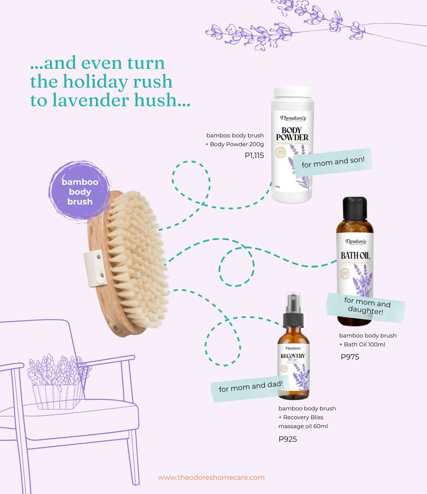 From Holiday Rush to Lavender Hush
