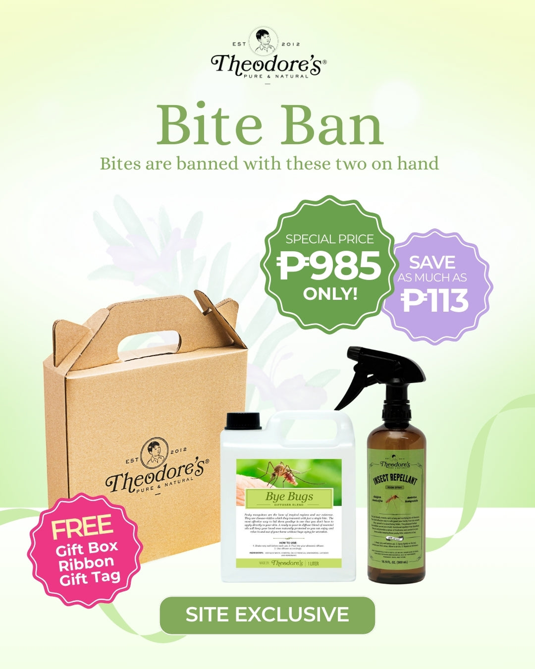 Theodores Bite Ban Bundle