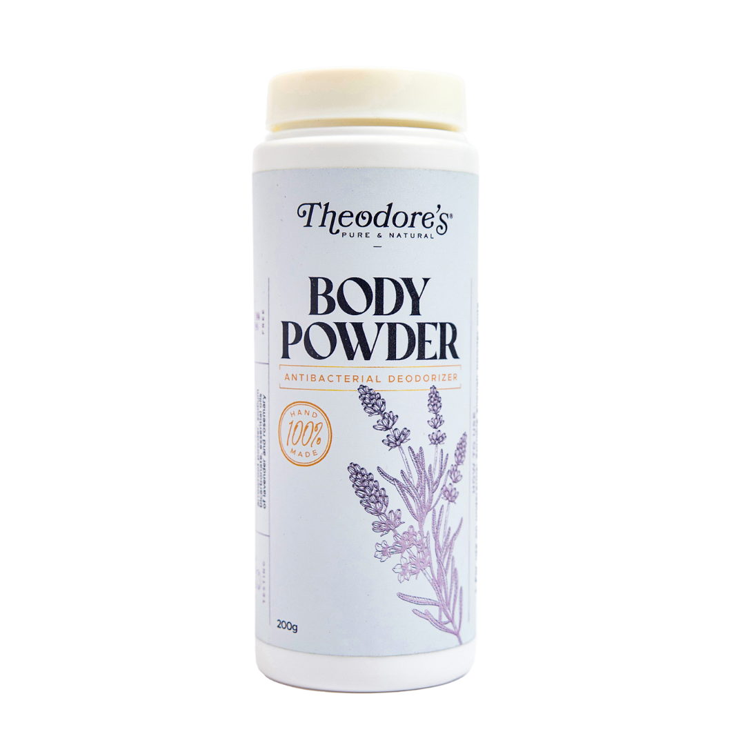 Theodores Body Powder Antibacterial Deodorizer