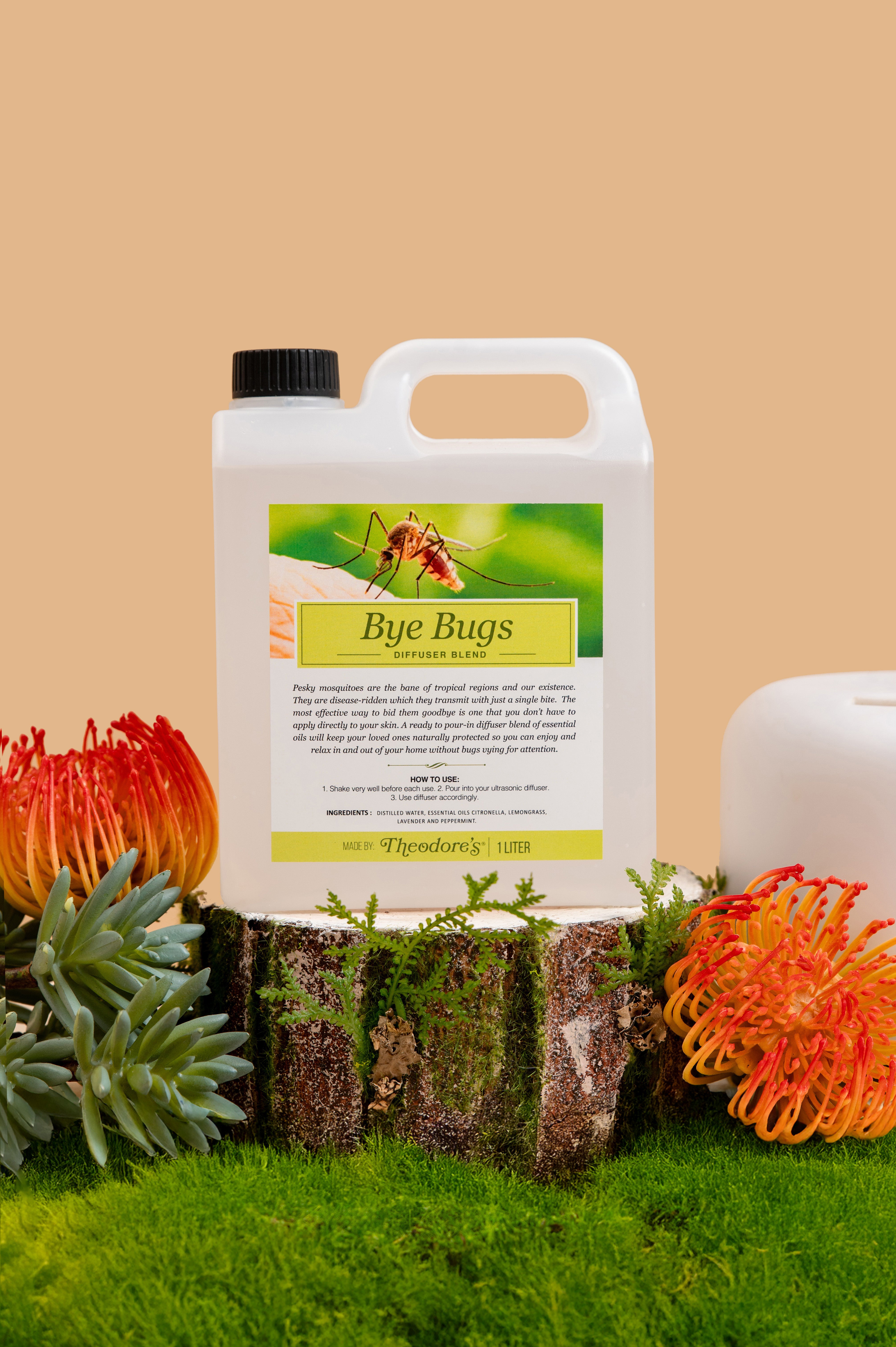 Theodores Bye Bugs Insect Repellent Diffuser Blend 2