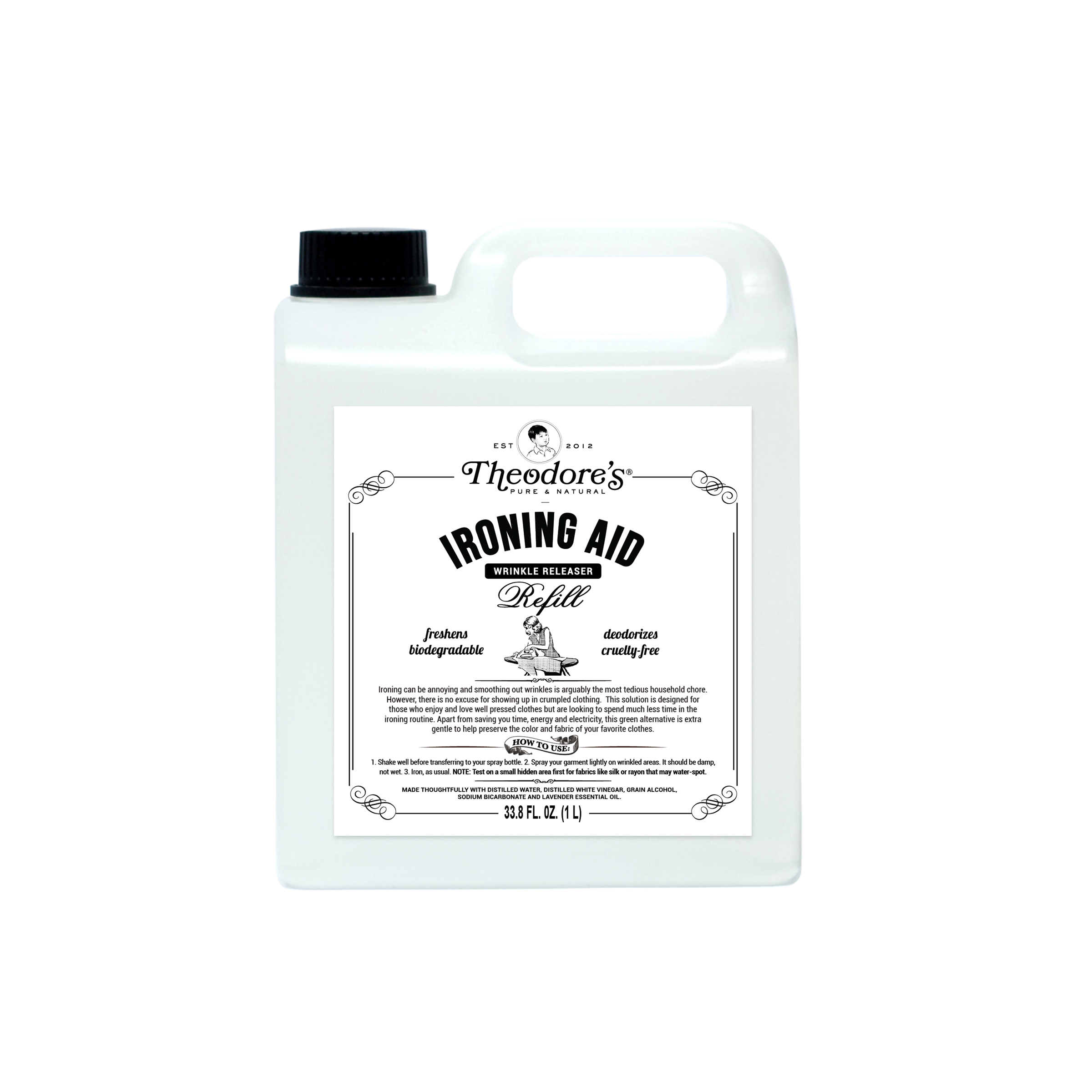 Theodores Ironing Aid Laundry 1L Refill 2