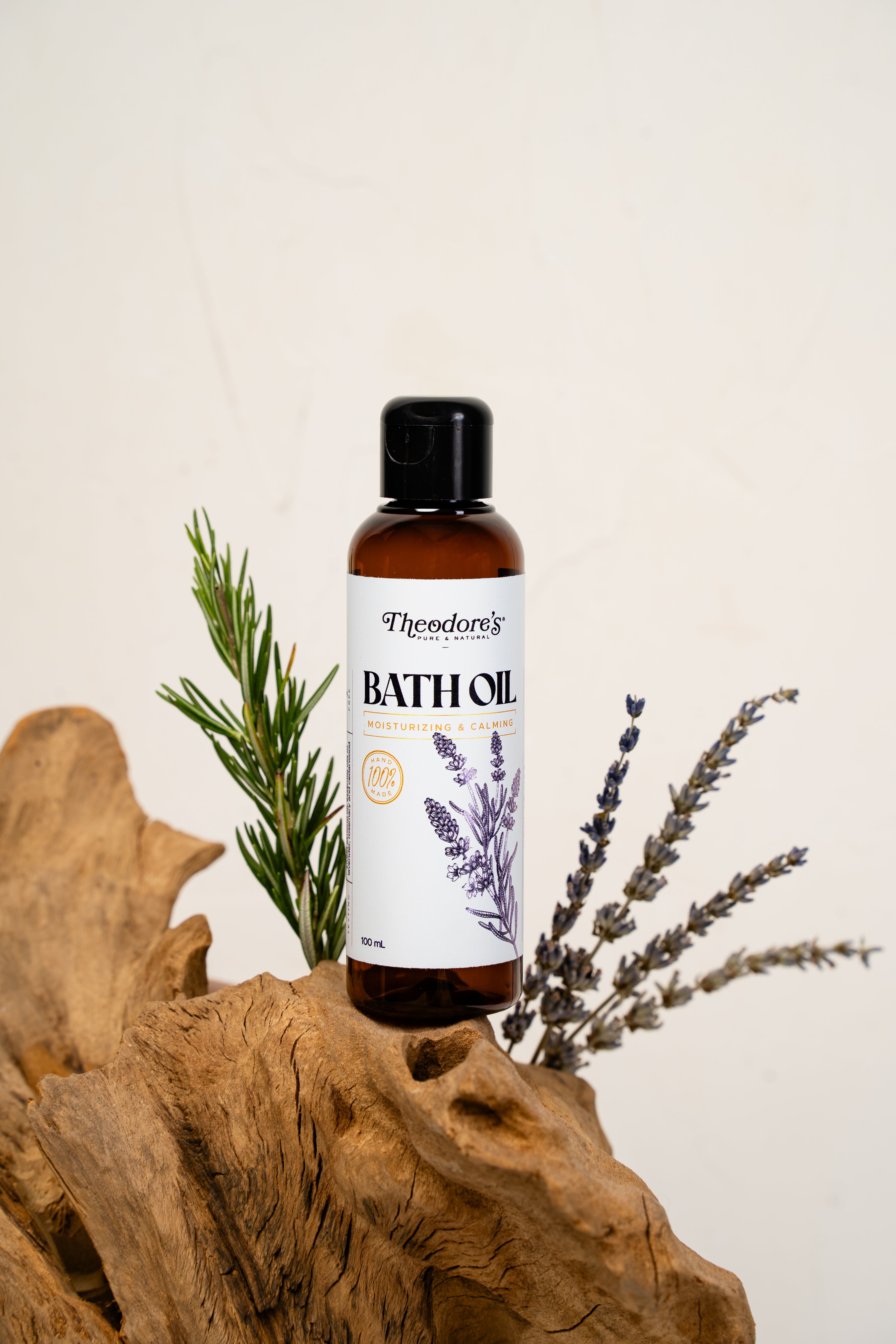 Theodores Natural Bath Oil Moisturizing Calming Personal Care 1
