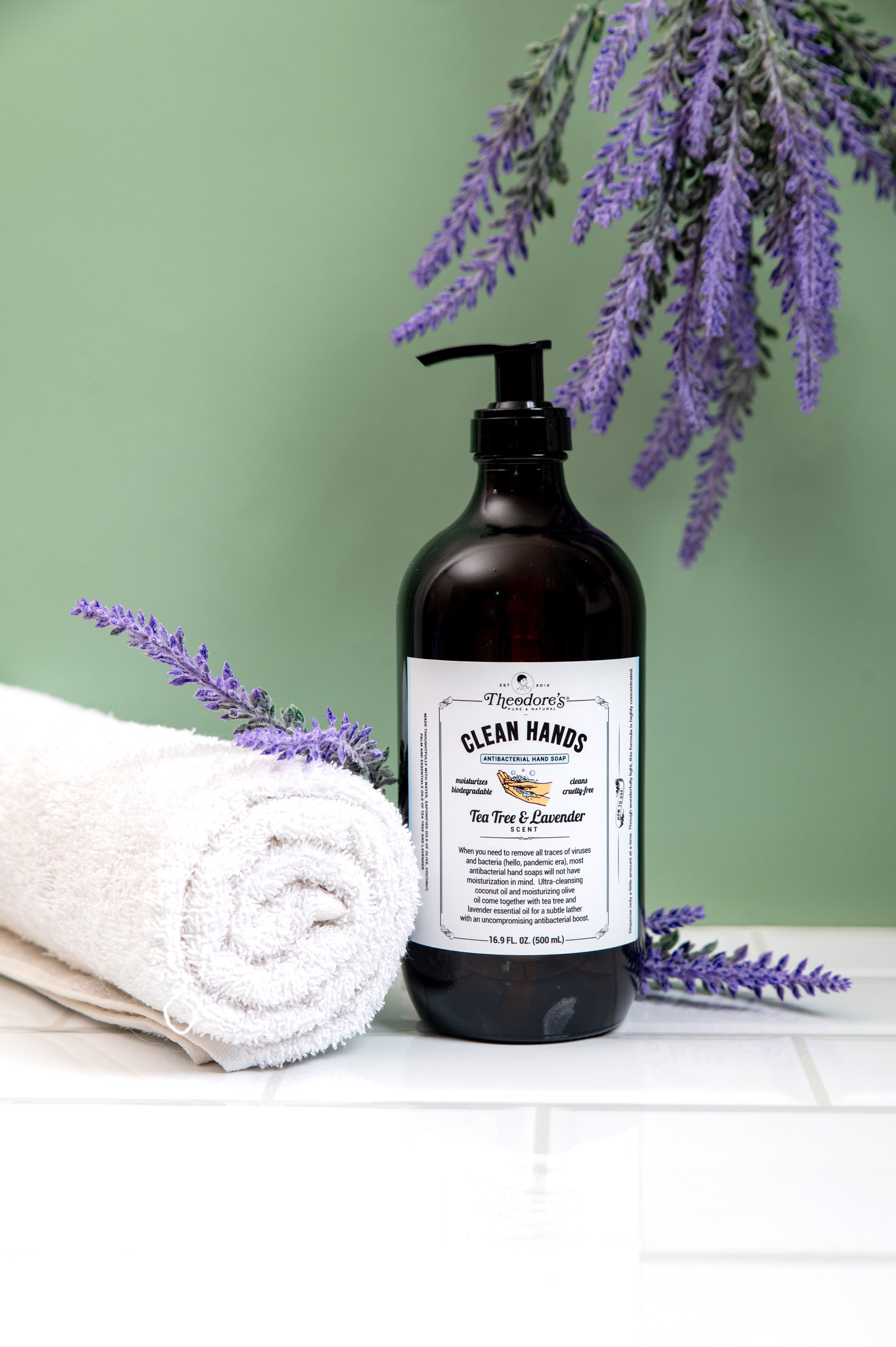 Theodores Natural Clean Hands Hand Soap 3
