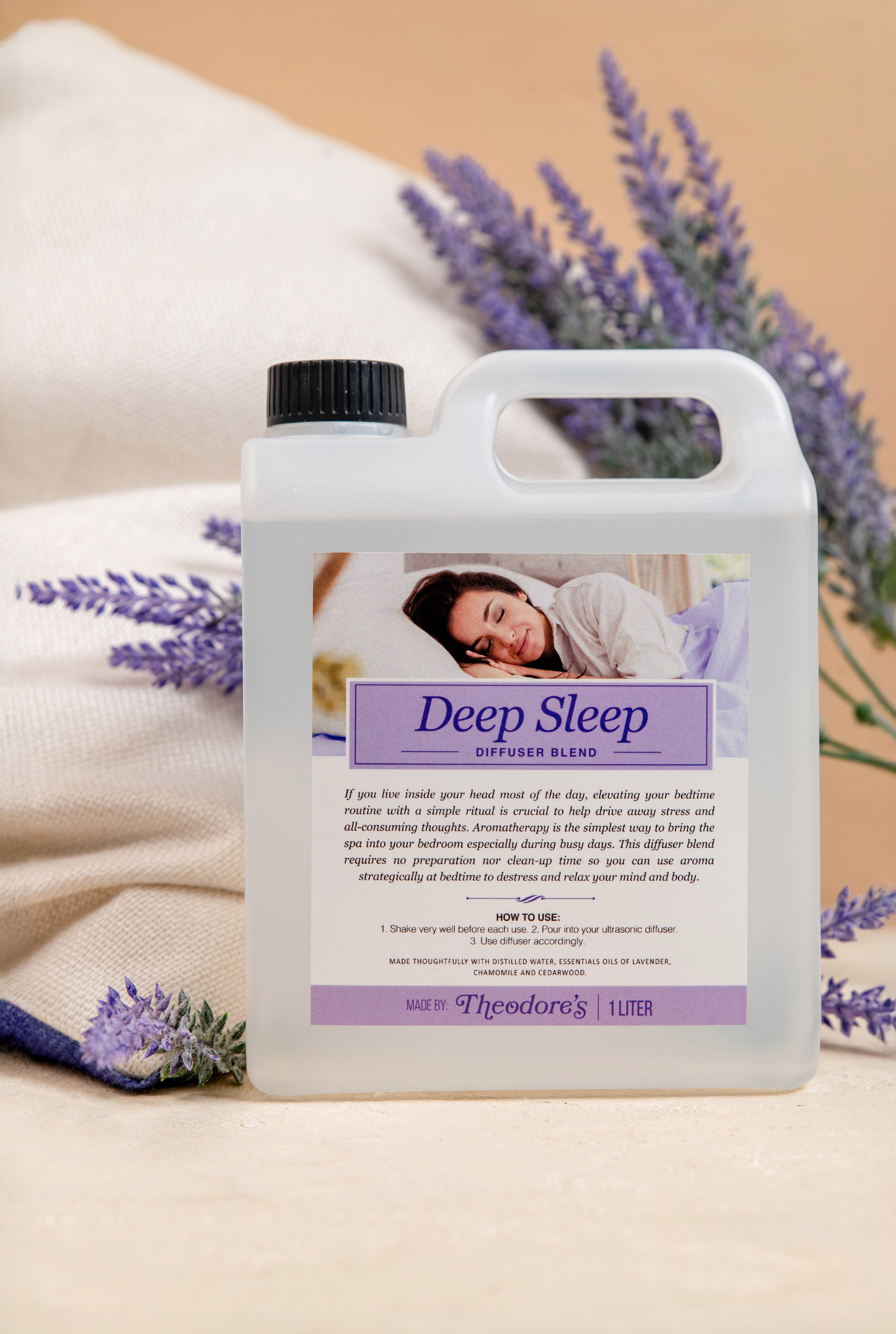 Theodores Natural Deep Sleep Diffuser Blend 1