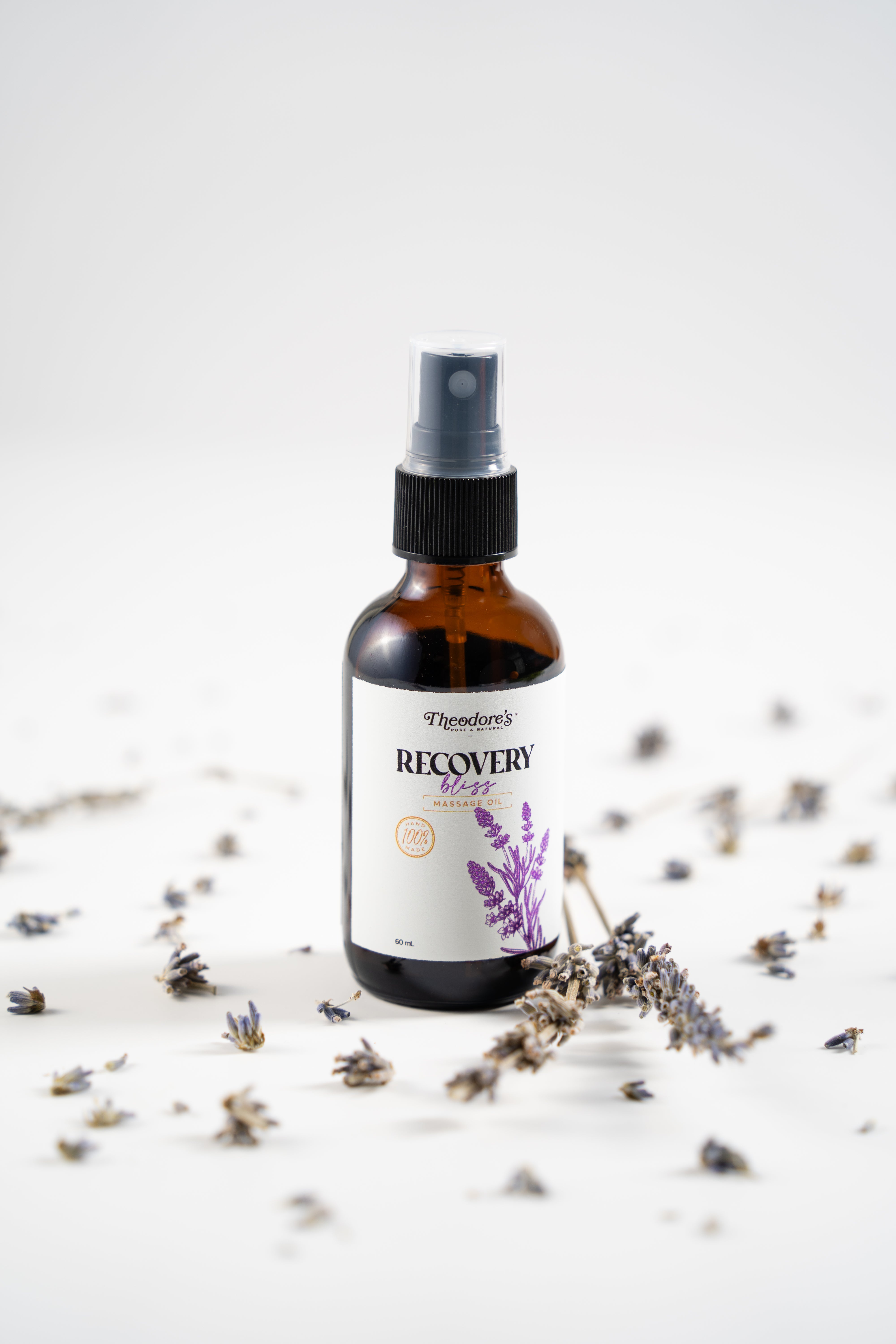 Theodores Natural Recovery Bliss Post Workout Body Oil 1