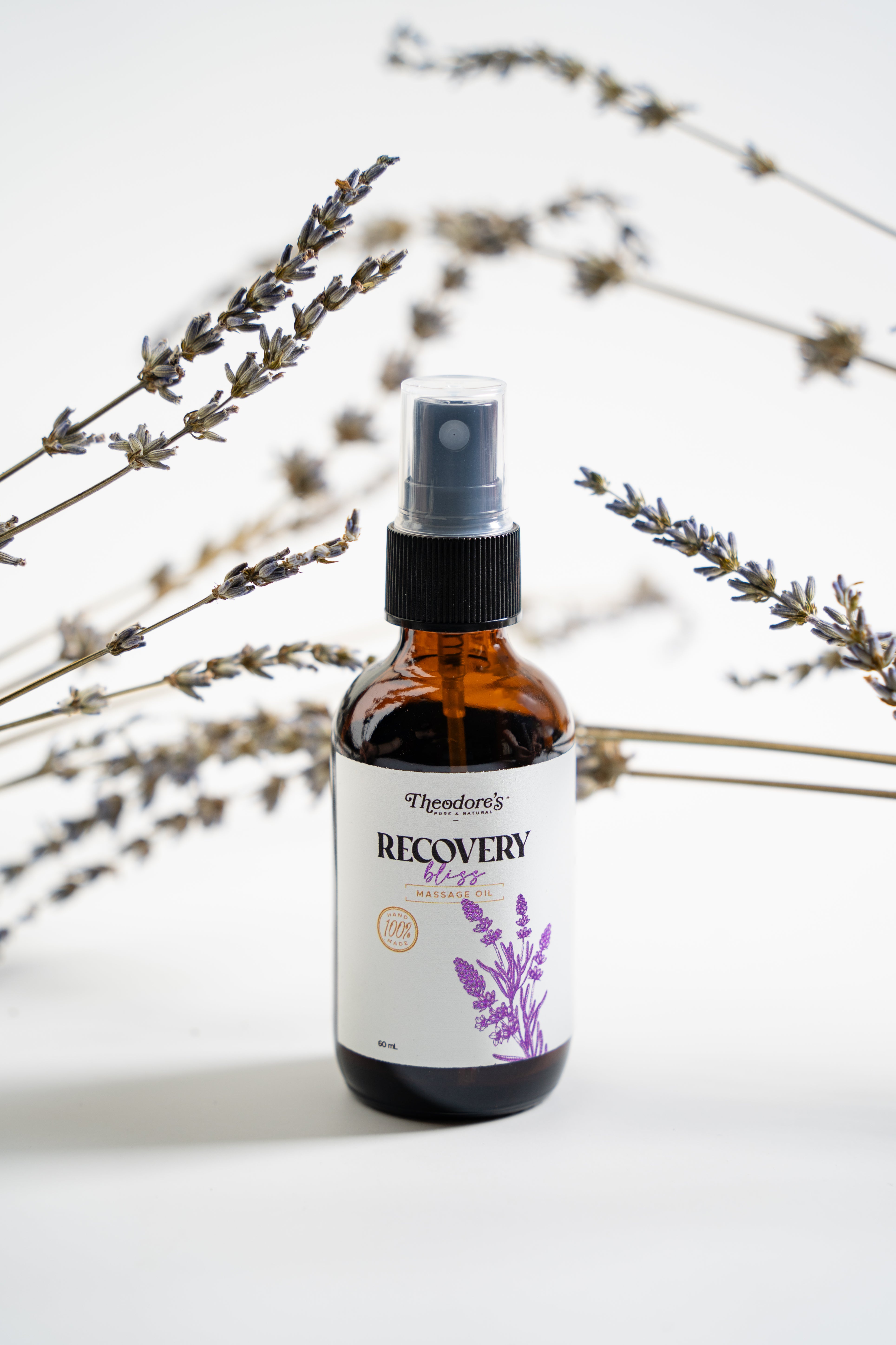 Theodores Natural Recovery Bliss Post Workout Body Oil 2