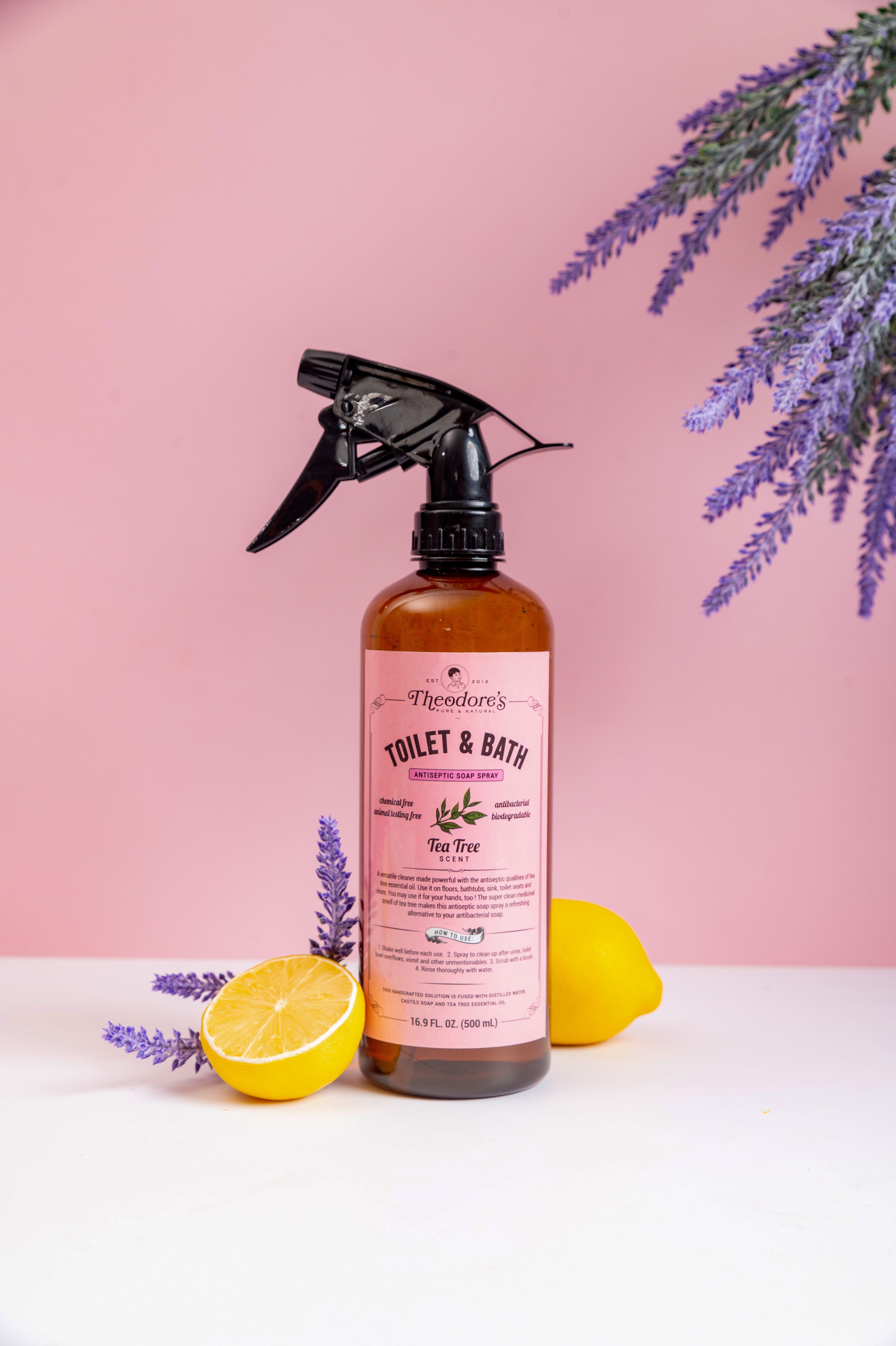 Theodores Natural Toilet Bath Cleaner Disinfectant 1