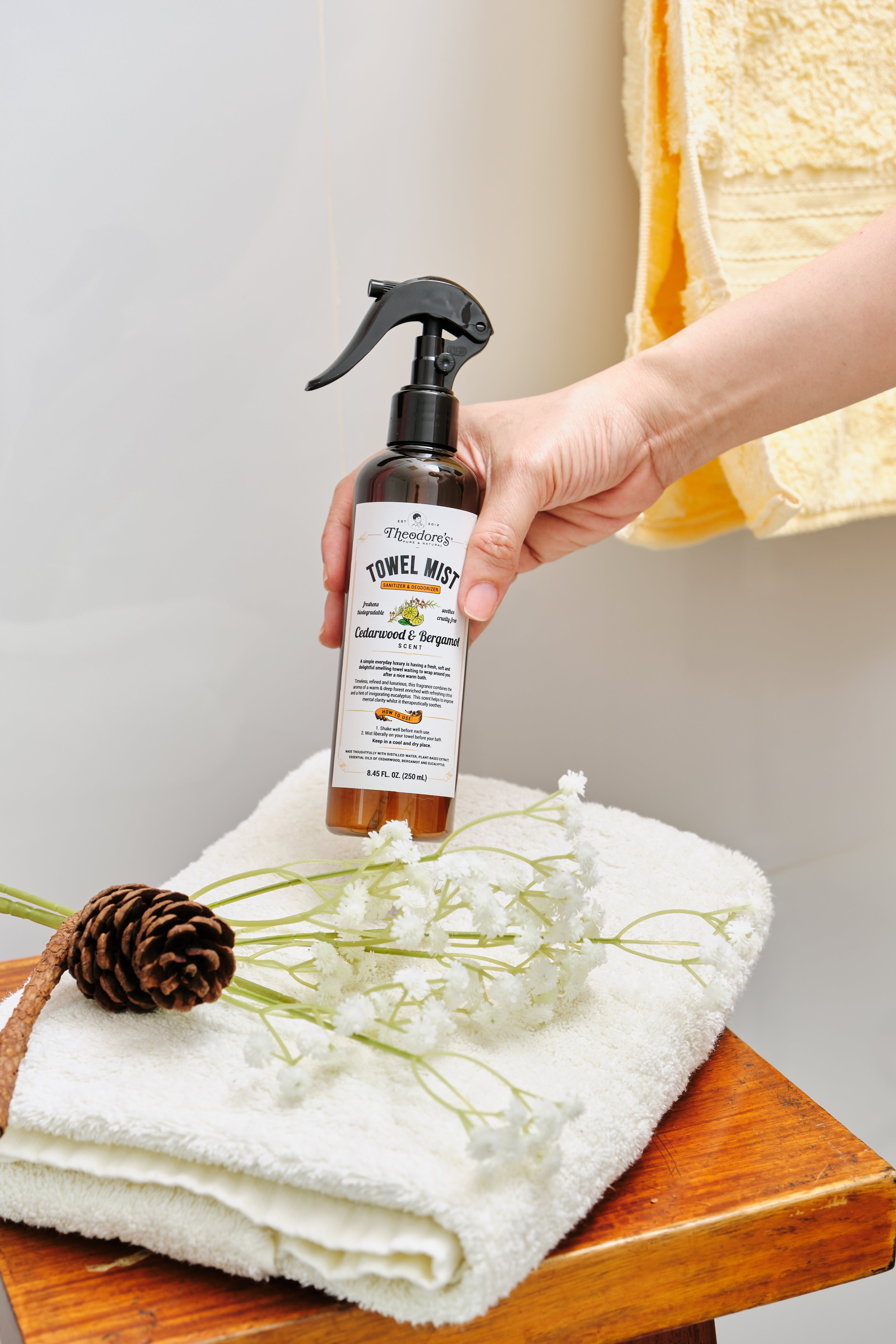Theodores Natural Towel Mist Deodorizer 3