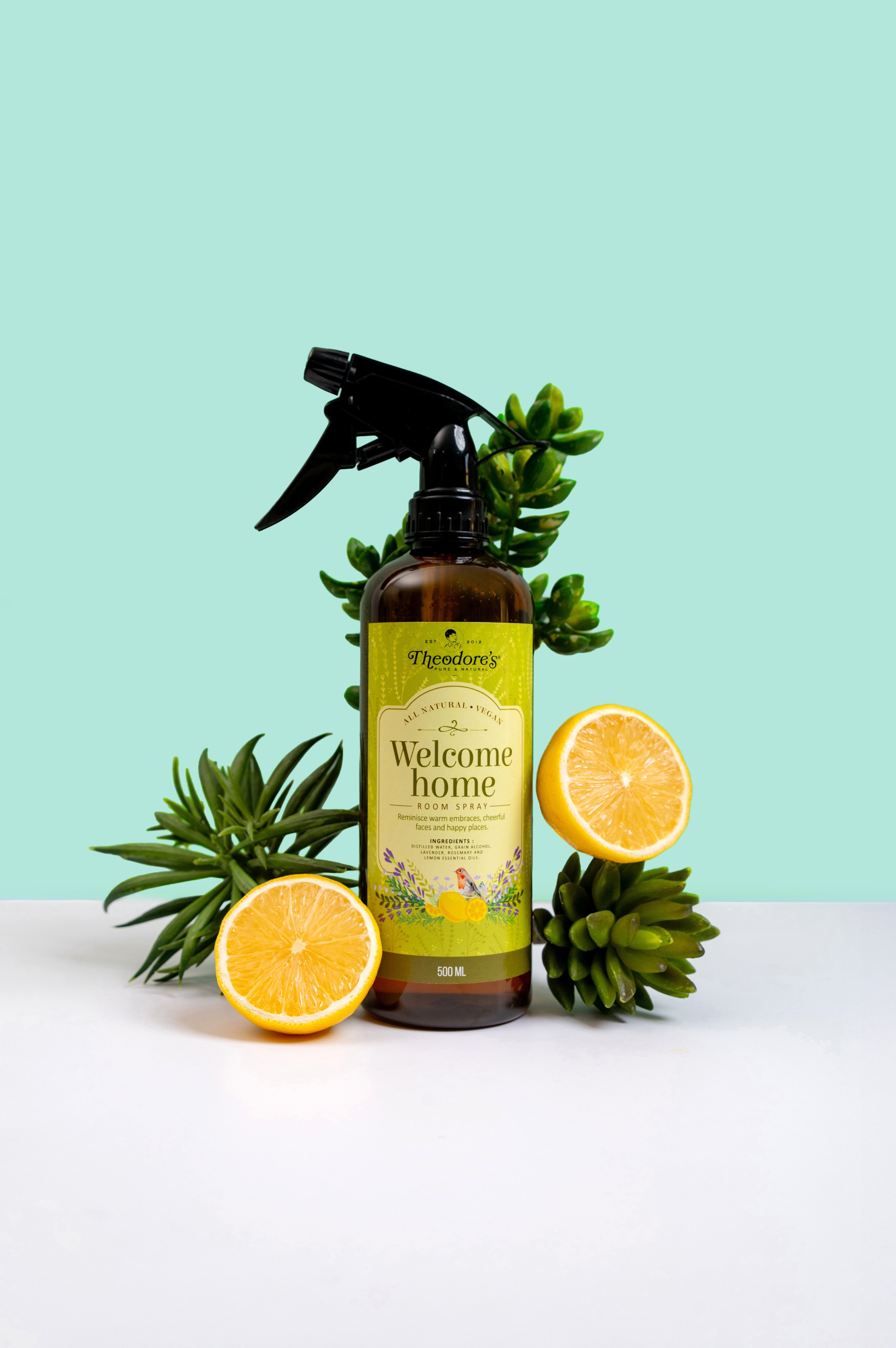 Theodores Natural Welcome Home Aromatherapy Room Spray 4