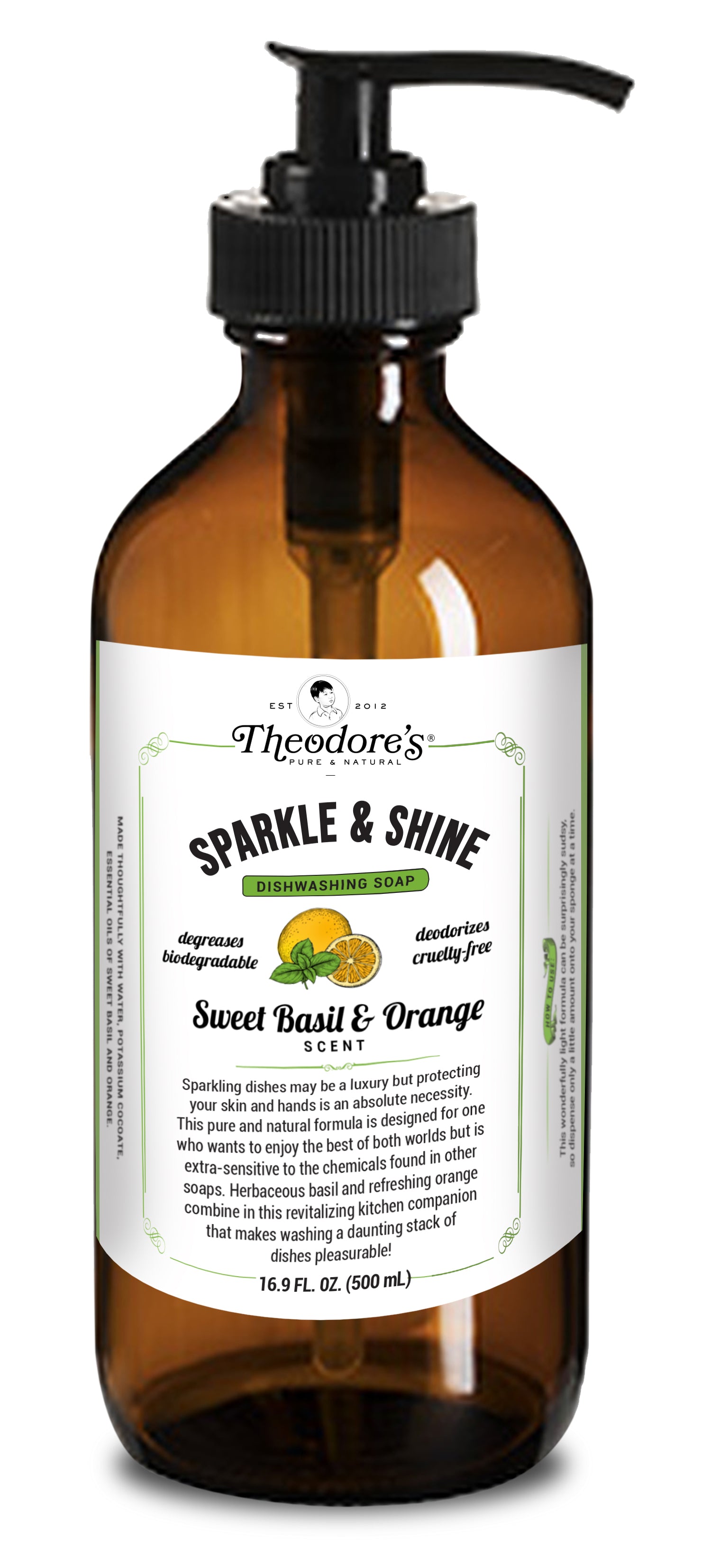 Theodores Sparkle Shine Glass 500mL