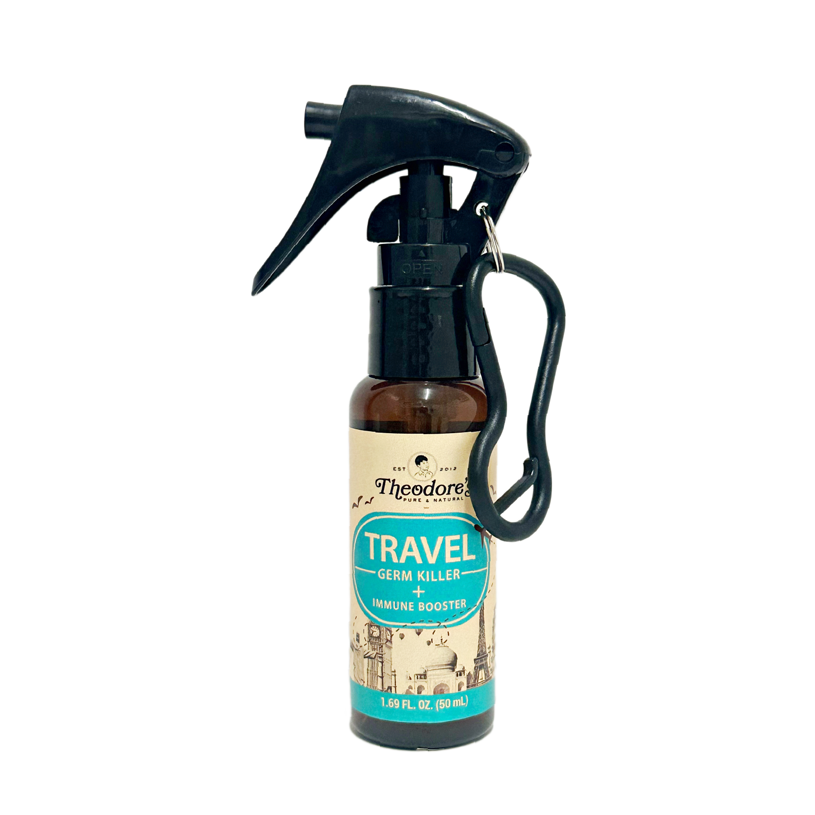 Theodores Travel Germ Killer Immune Booster Bag Hook