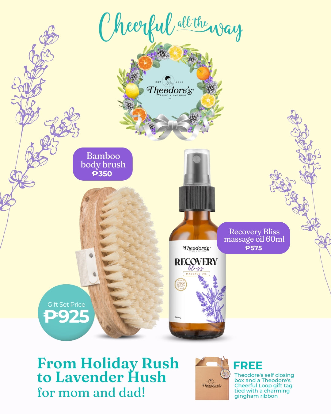 From Holiday Rush to Lavender Hush