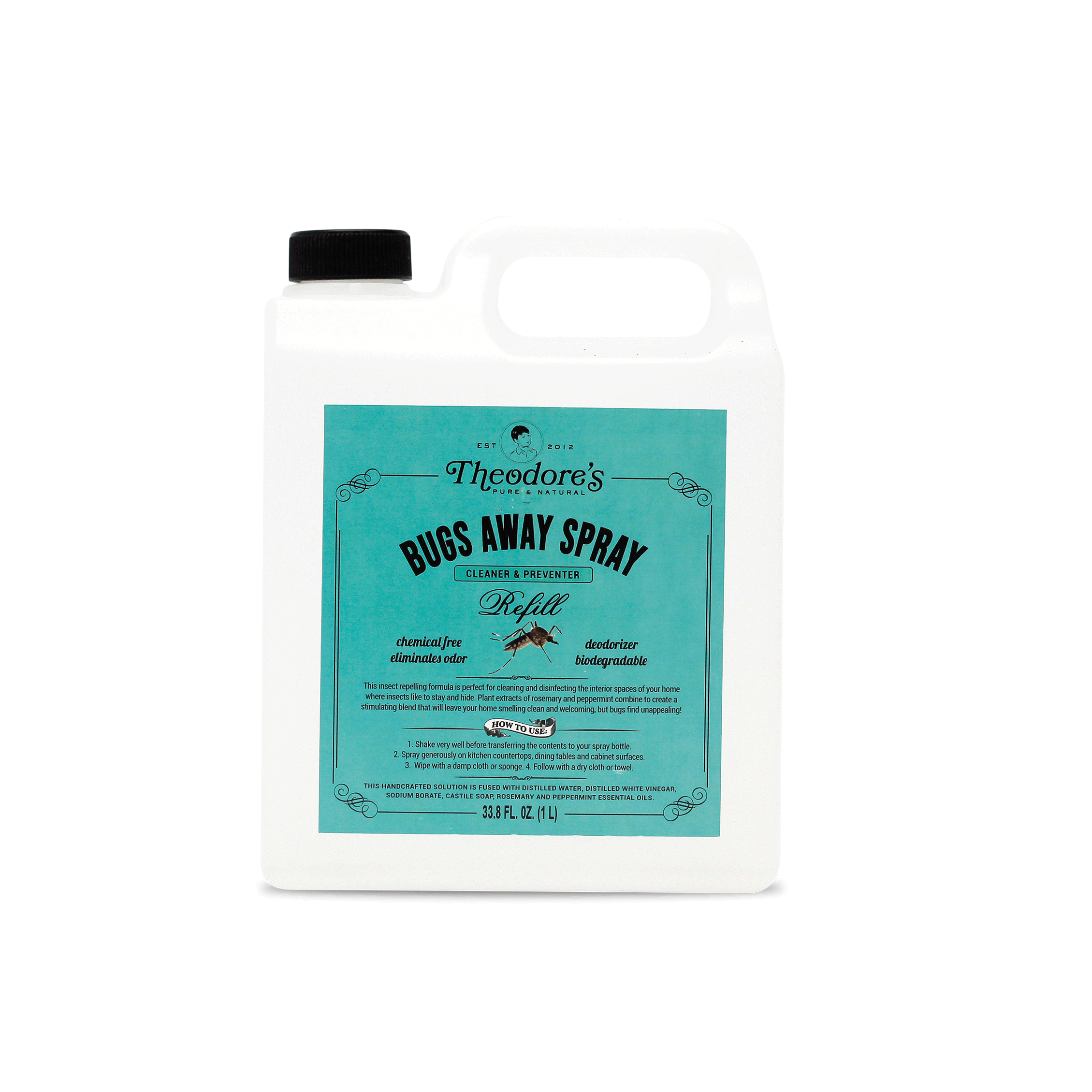 Theodores Bugs Away 1L Refill
