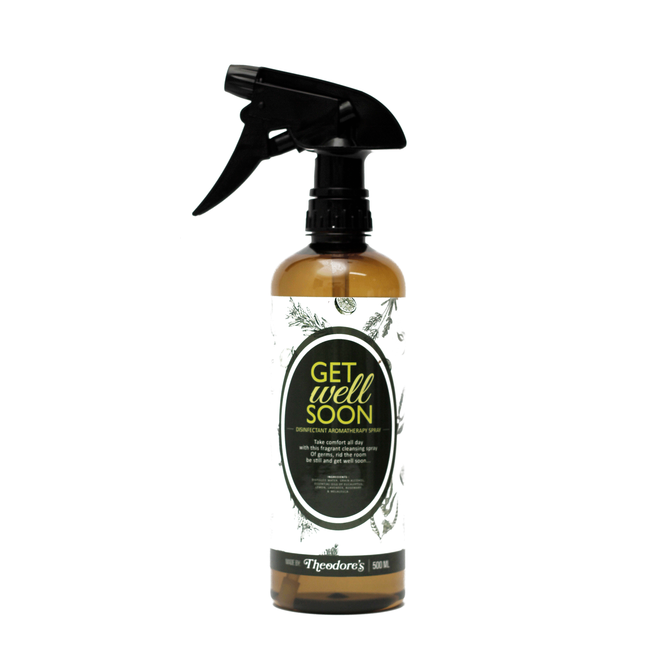 Theodores Get Well Soon Antiseptic Spray 500mL