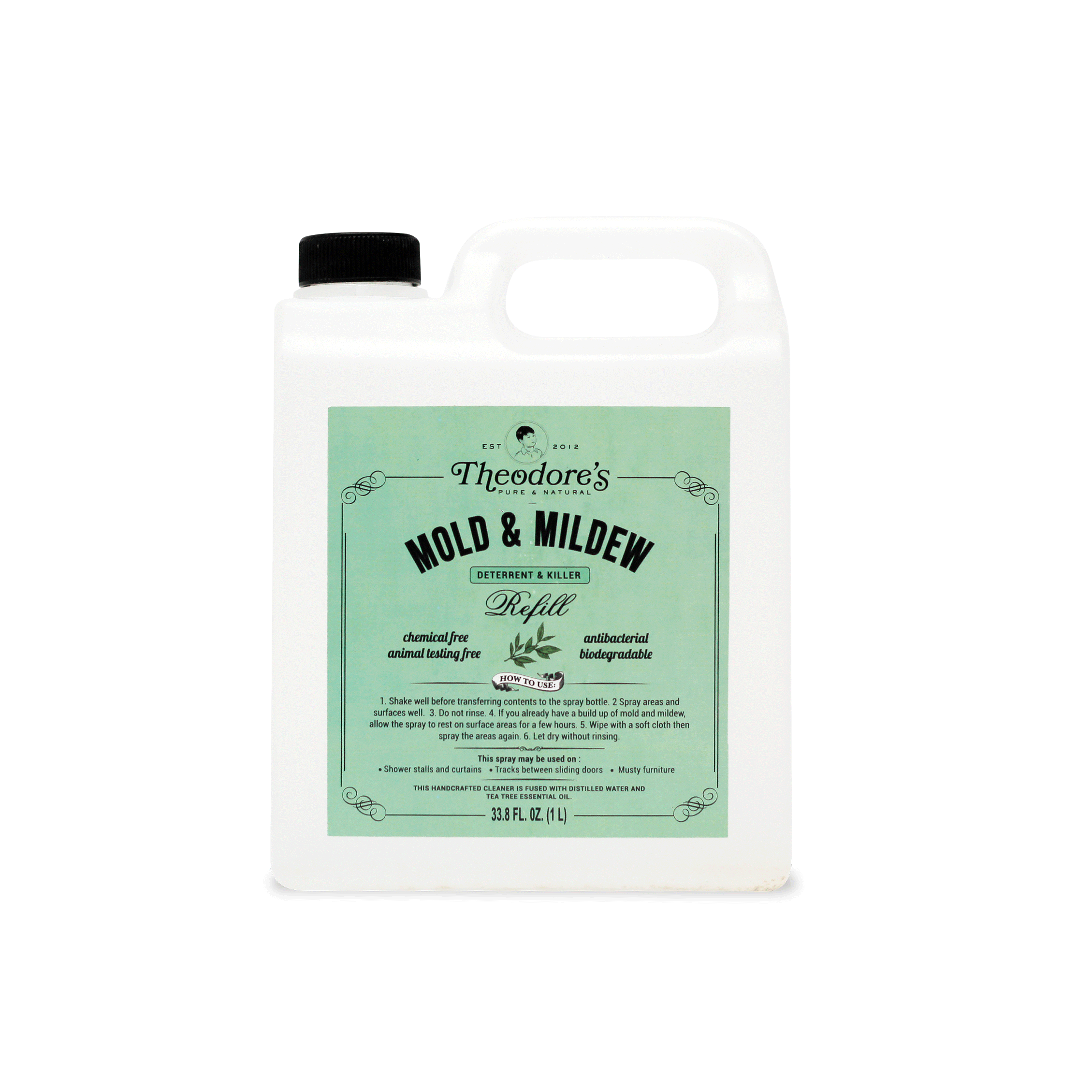 Theodores Mold Mildew Killer Deterrent 1L Refill