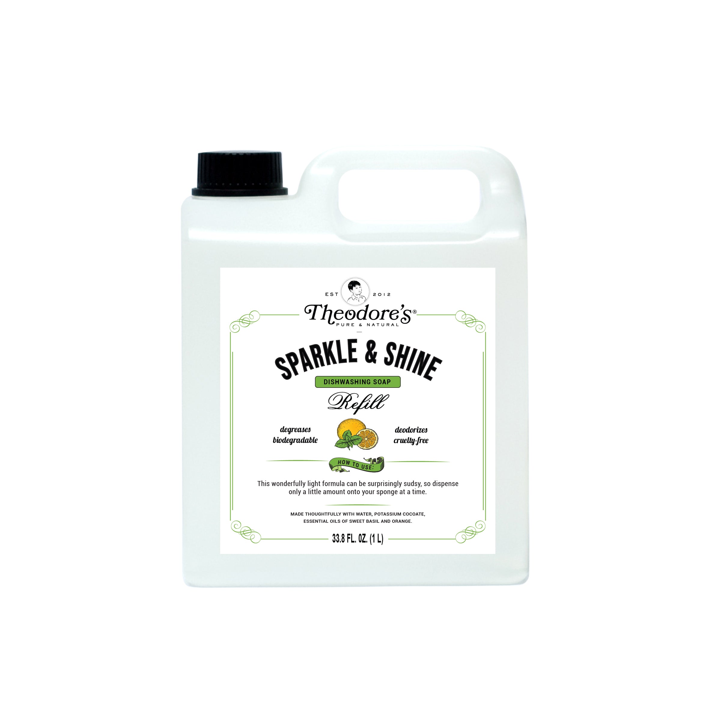 Theodores Sparkle Shine Dishwashing Liquid