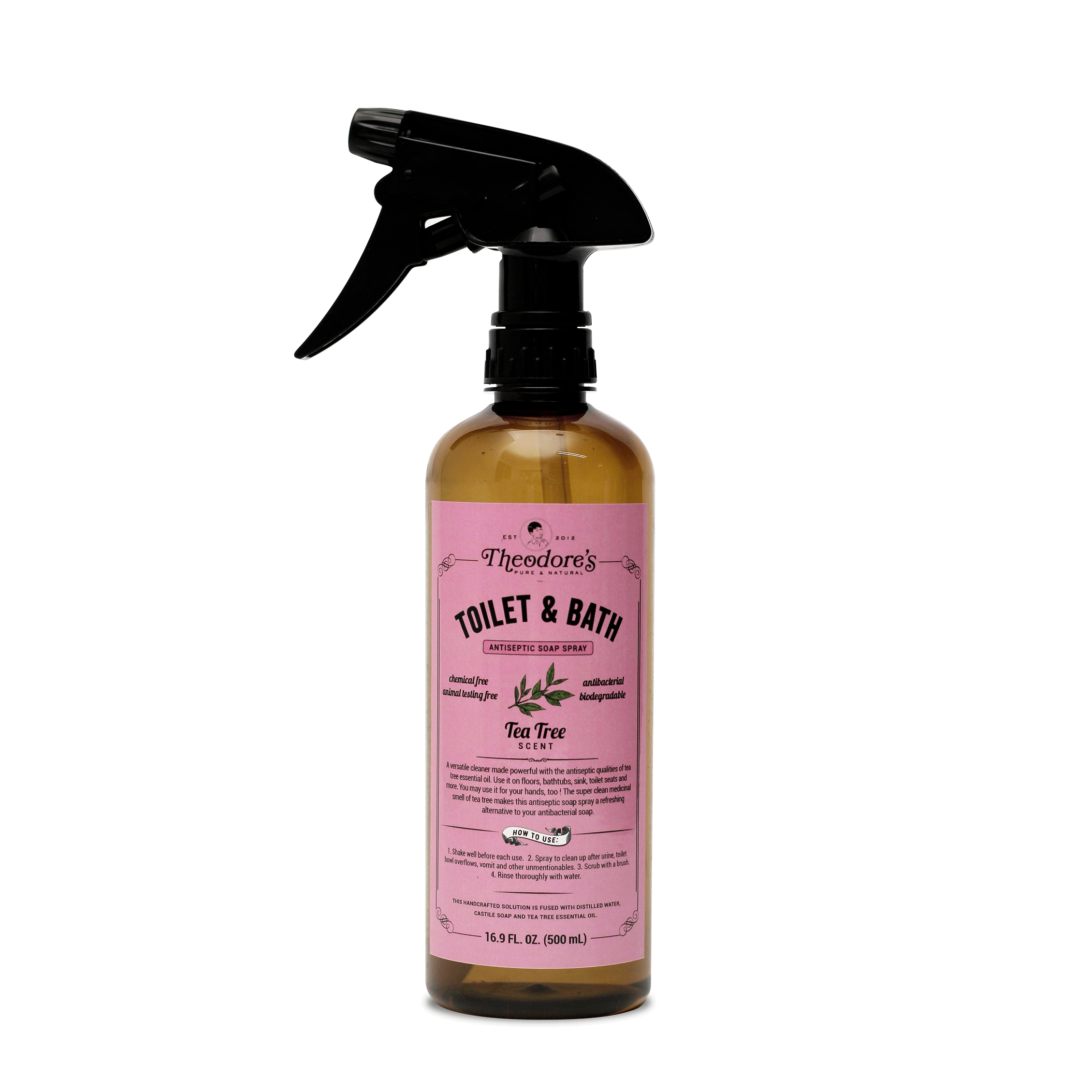 Theodores Toilet Bath Antispetic Cleaner Spray 500mL