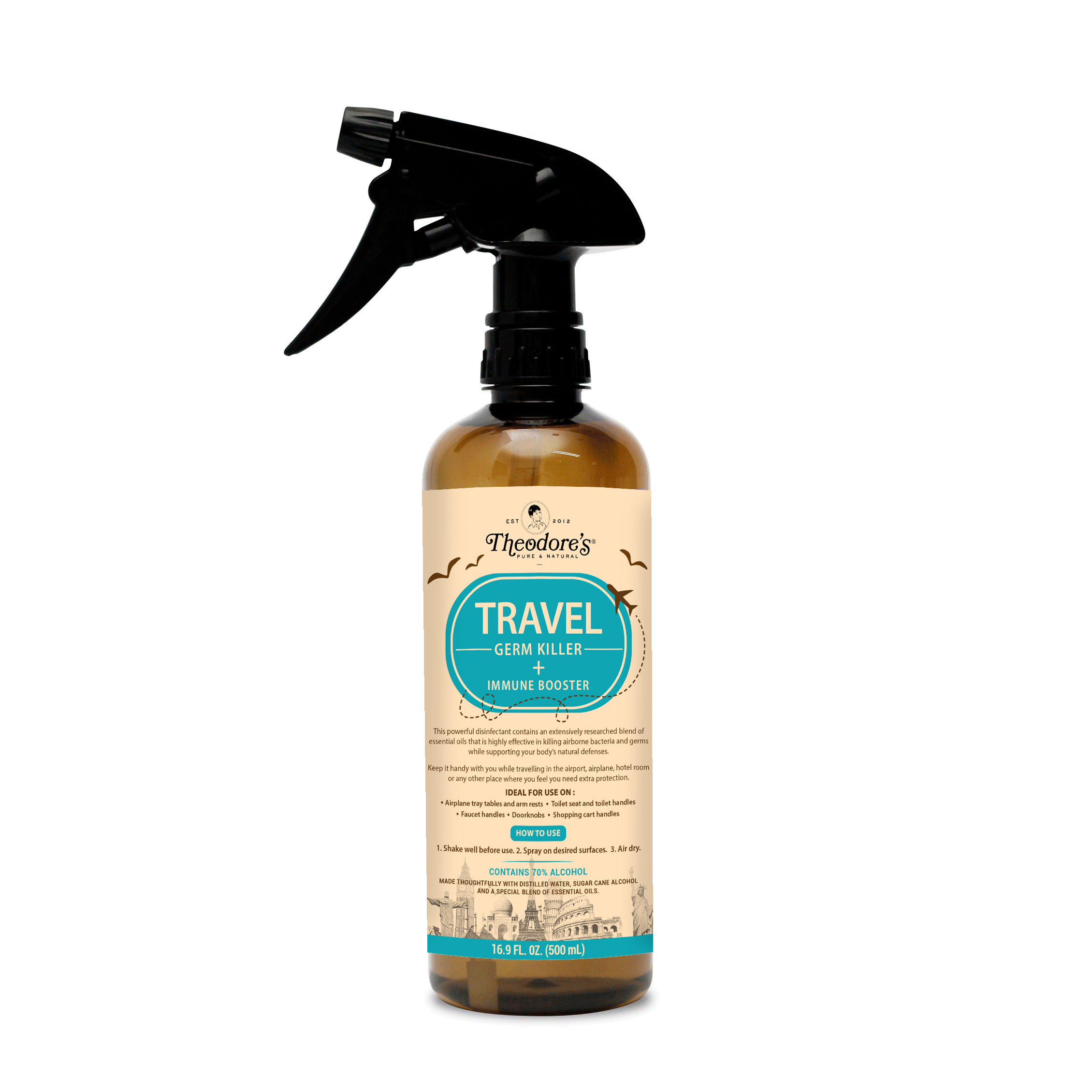 Theodores Travel Spray 500mL