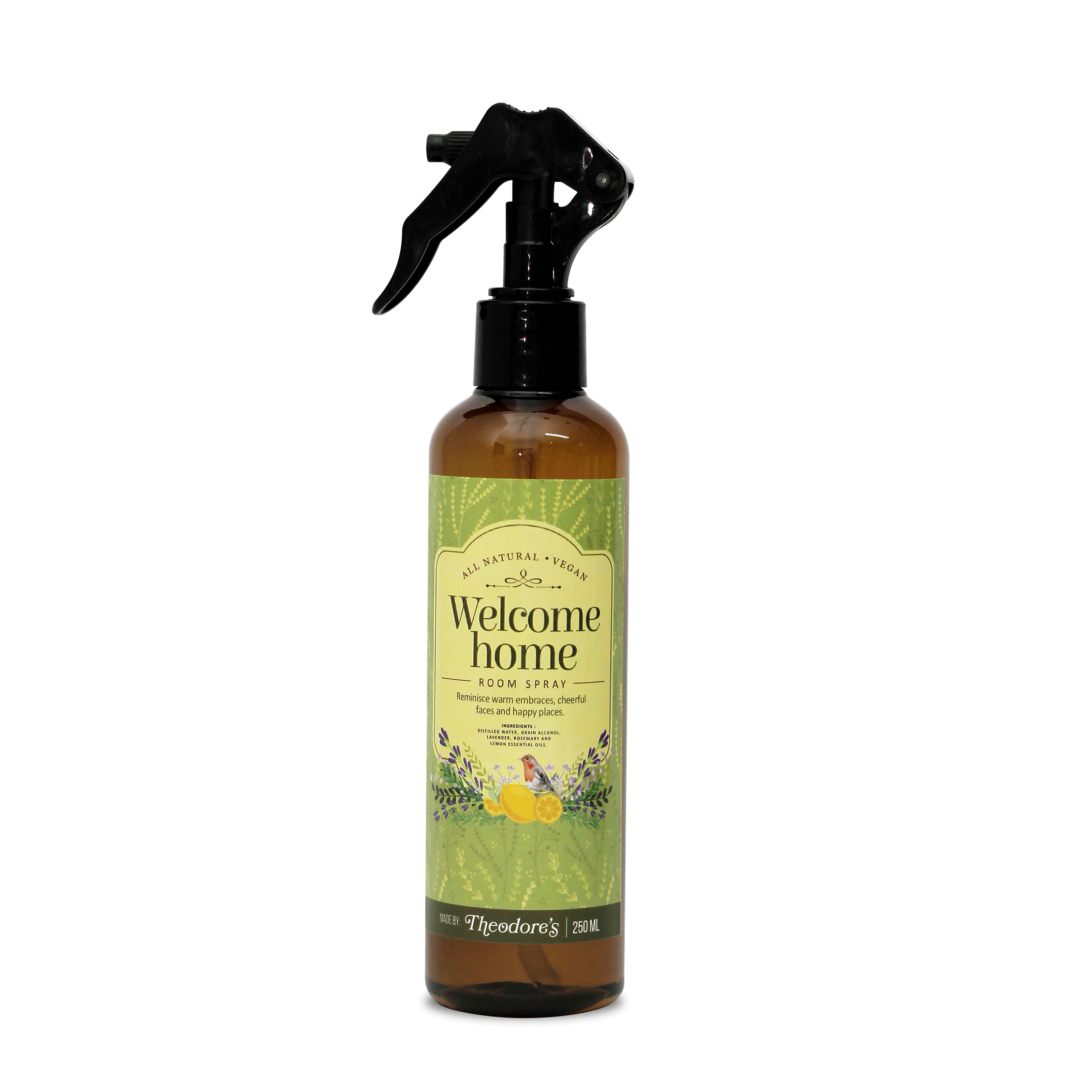 Theodores Welcome Home Aromatherapy Room Spray 250mL