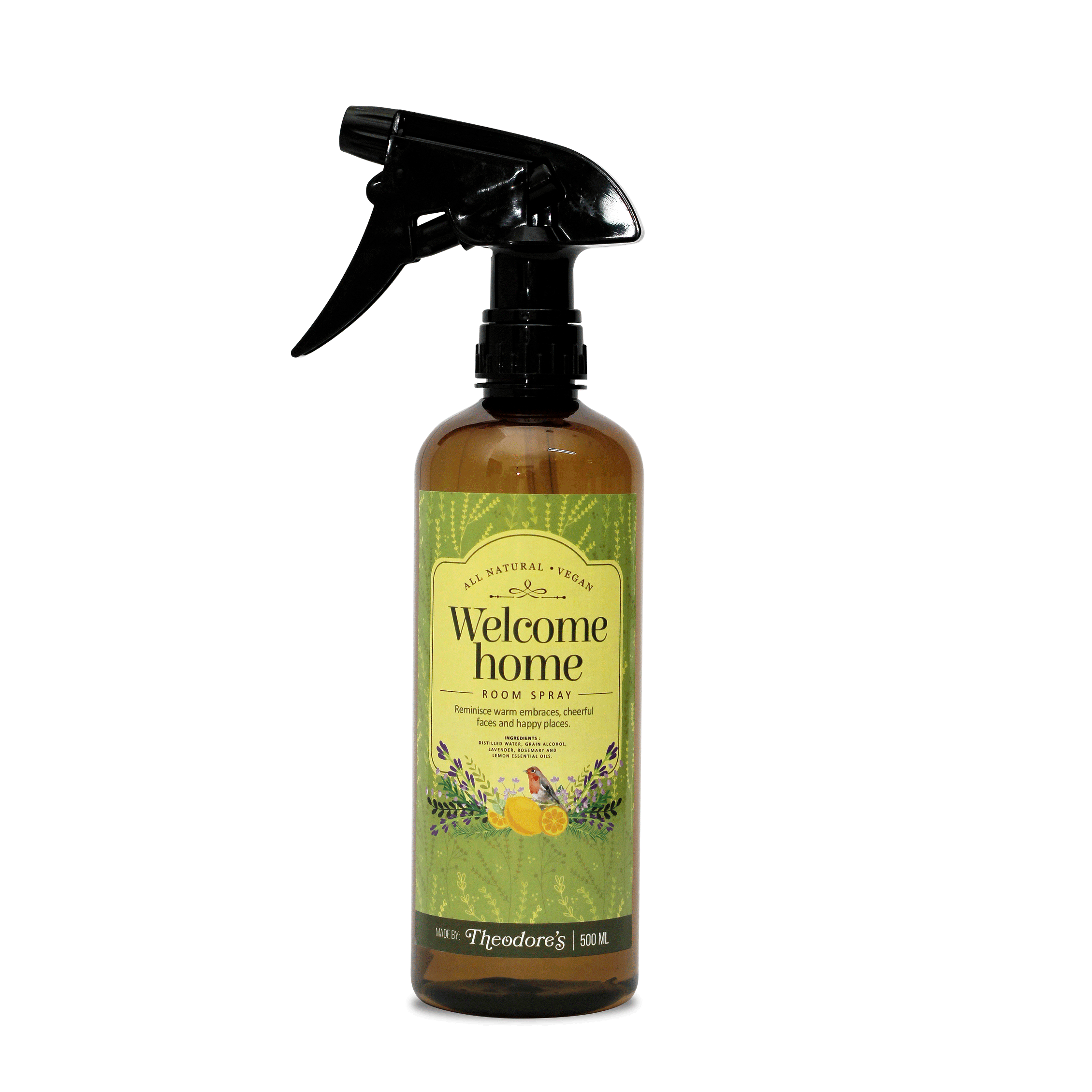 Theodores Welcome Home Aromatherapy Room Spray 500mL