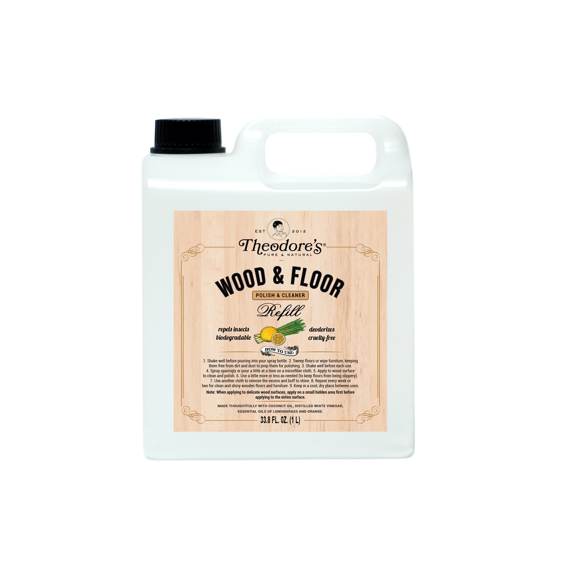 Theodores Wood Floor Polish 1L Refill