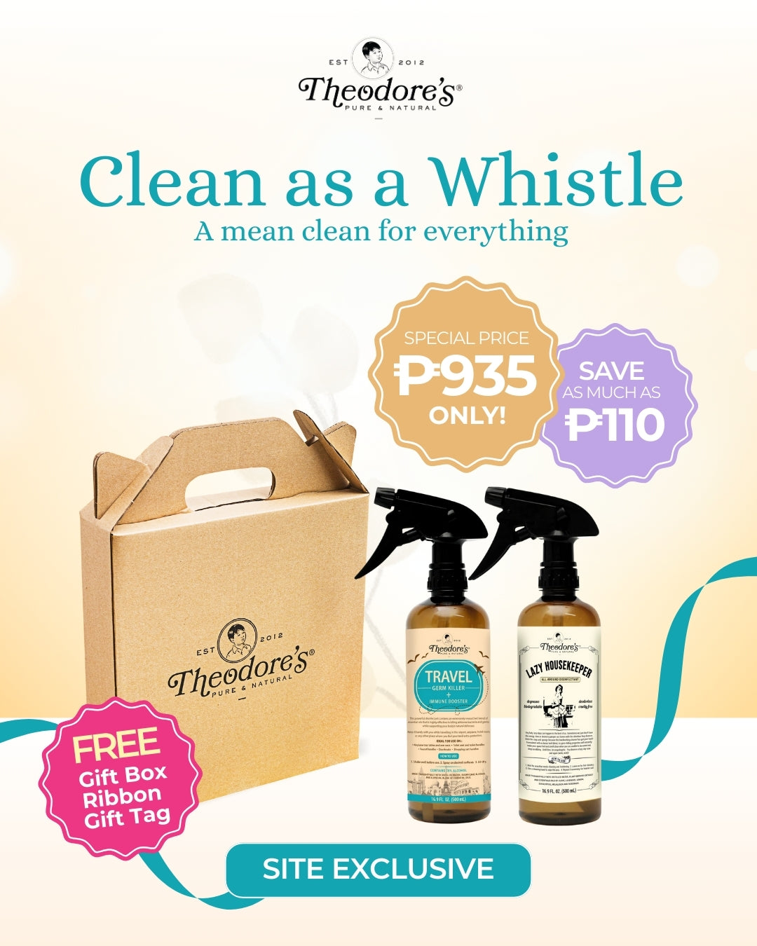 Theodores Clean as a Whistle Bundle