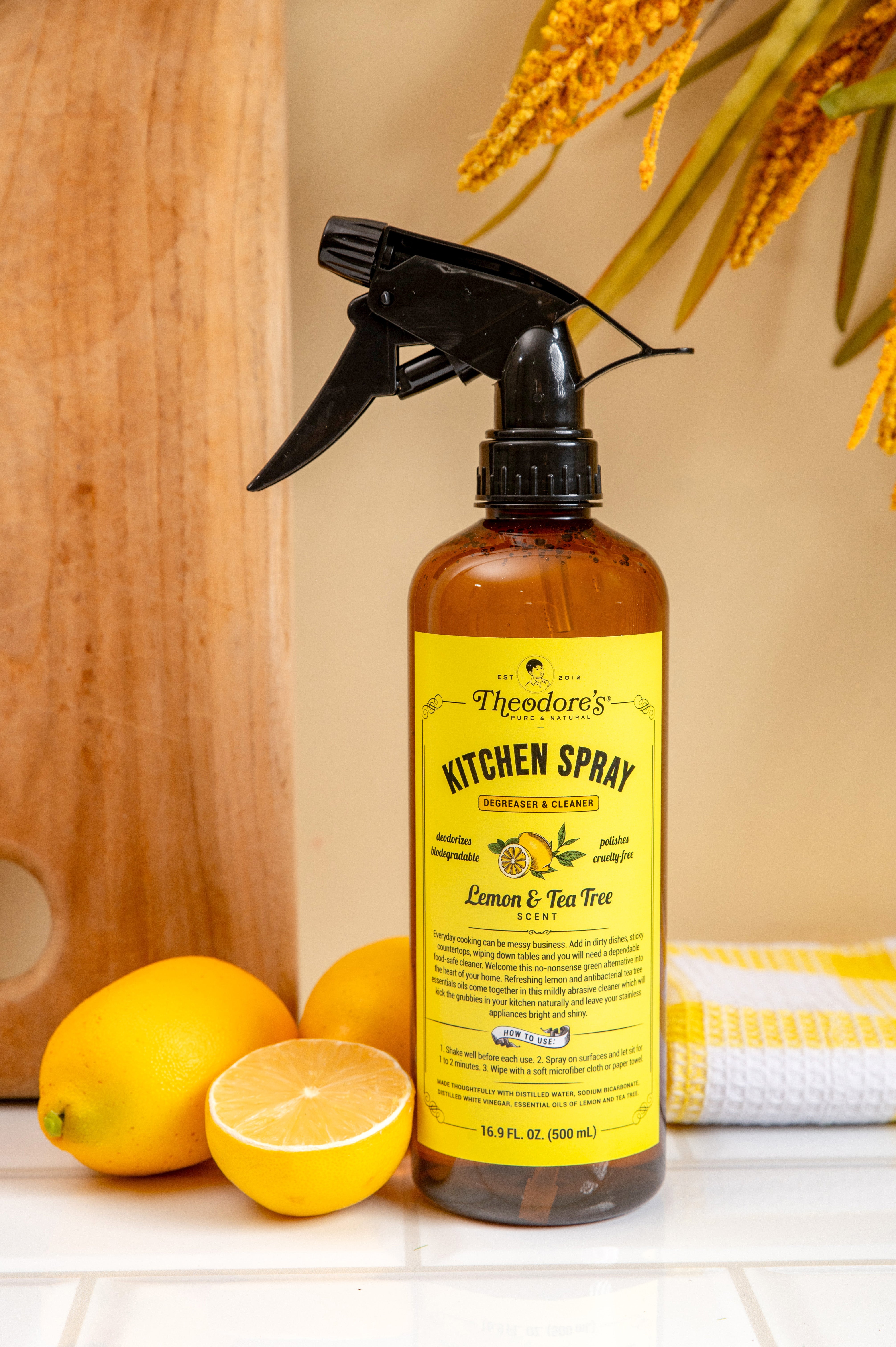 Theodores Kitchen Spray Cleaner Disinfectant 9
