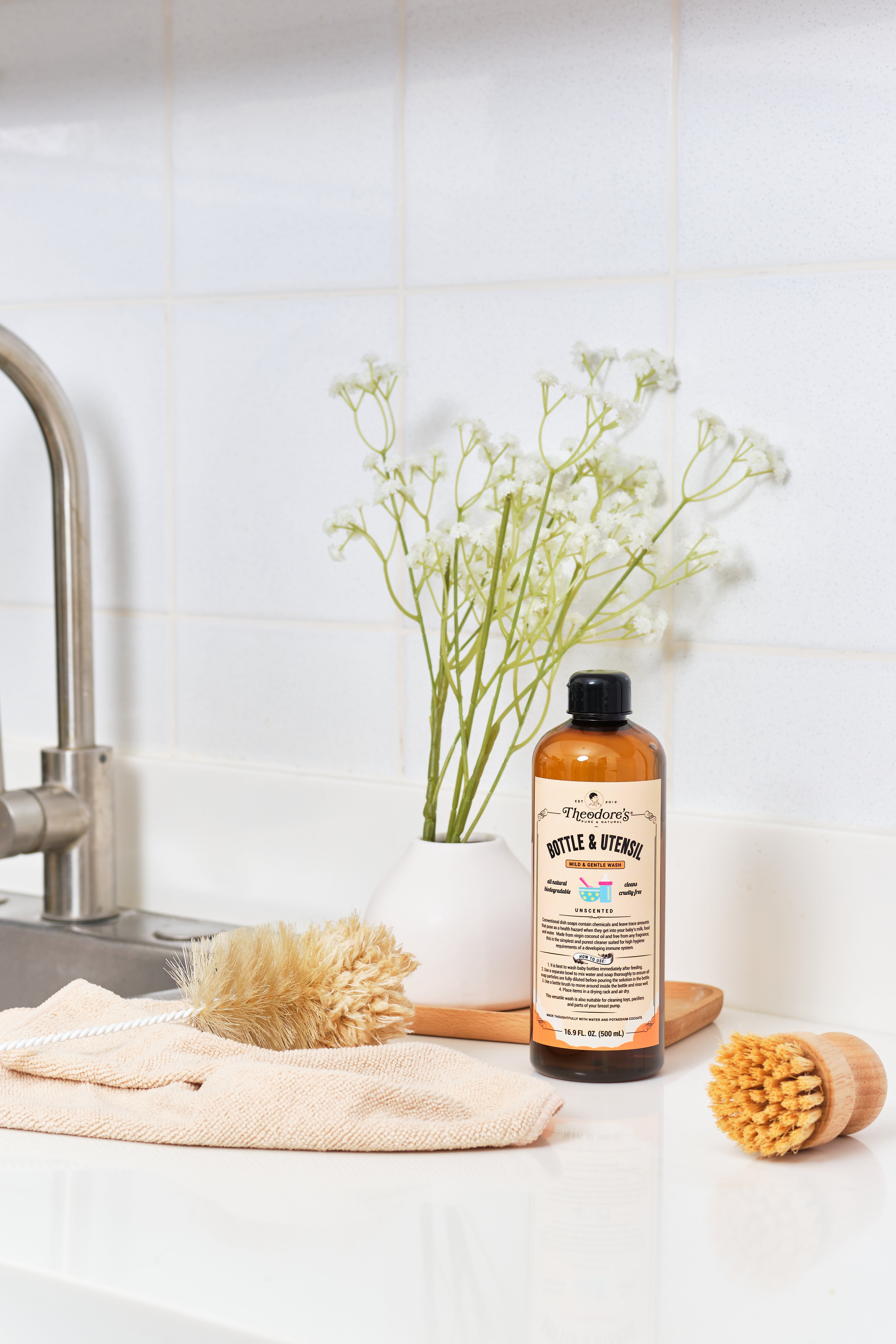 Theodores Natural Bottle Utensil Wash 1
