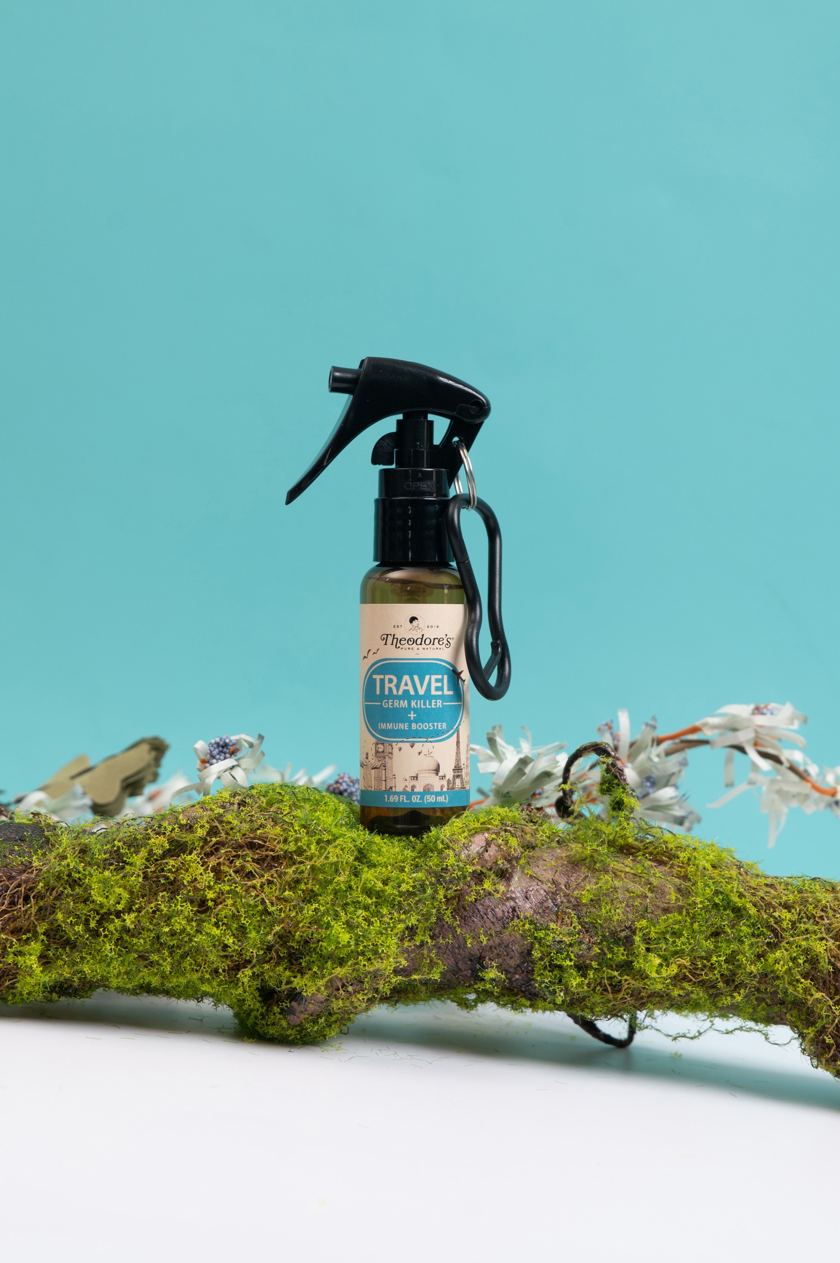 Theodores Natural Disinfectant Travel Germ Killer Immune Booster 2 