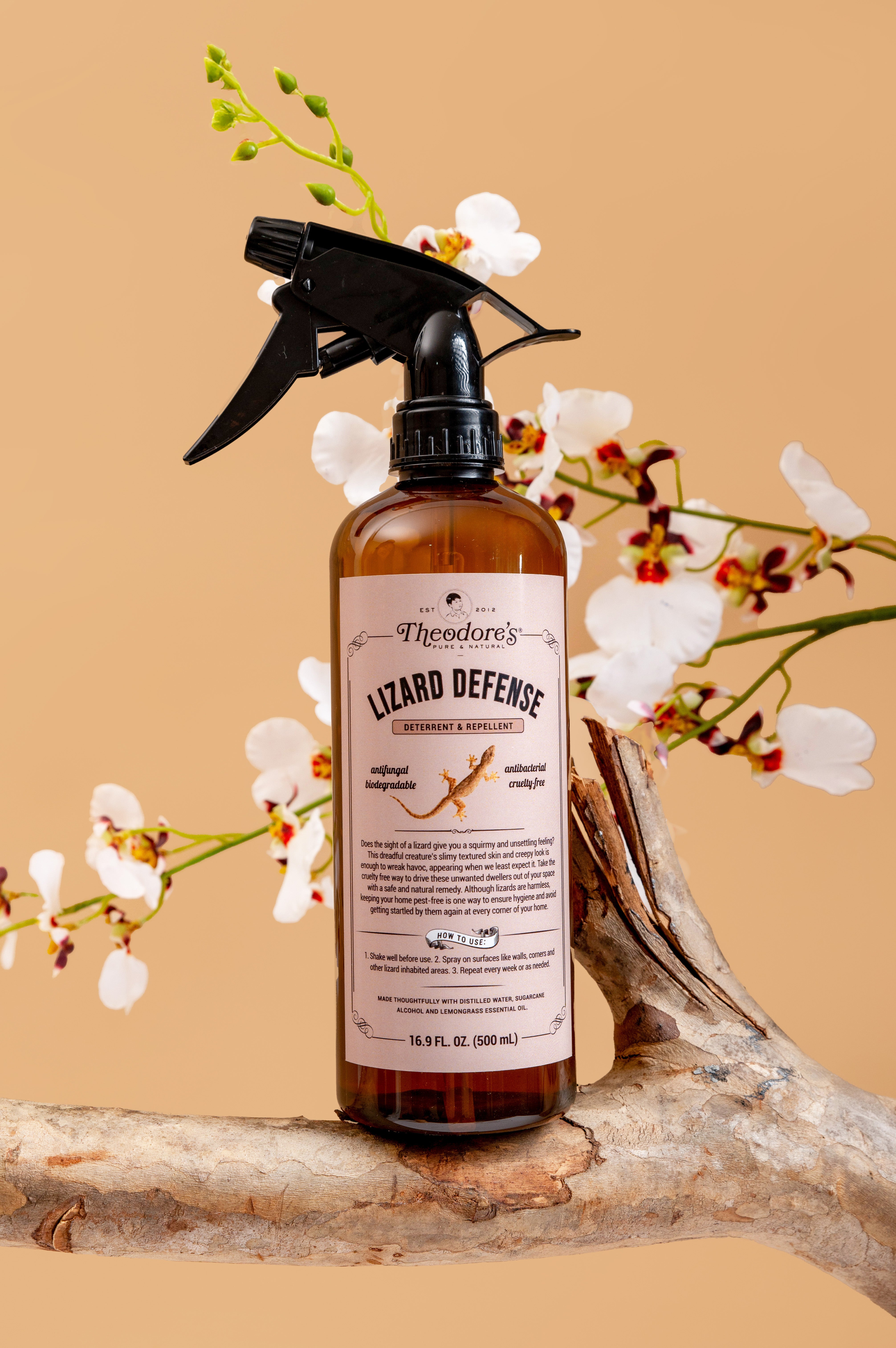 Theodores Natural Lizard Defense Repellent Lemongrass 3