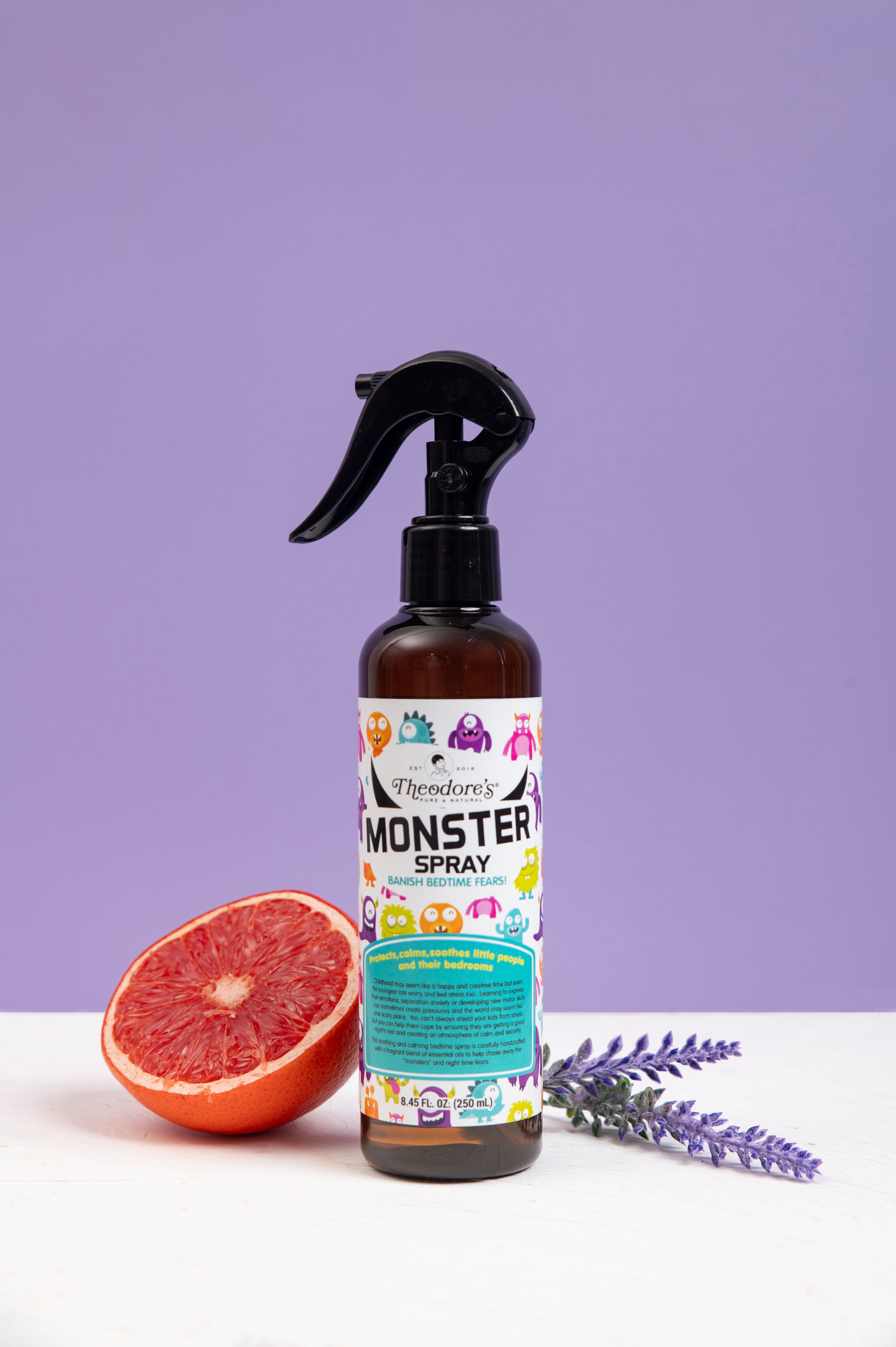 Theodores Natural Monster Spray Bedtime Fears Calming 3