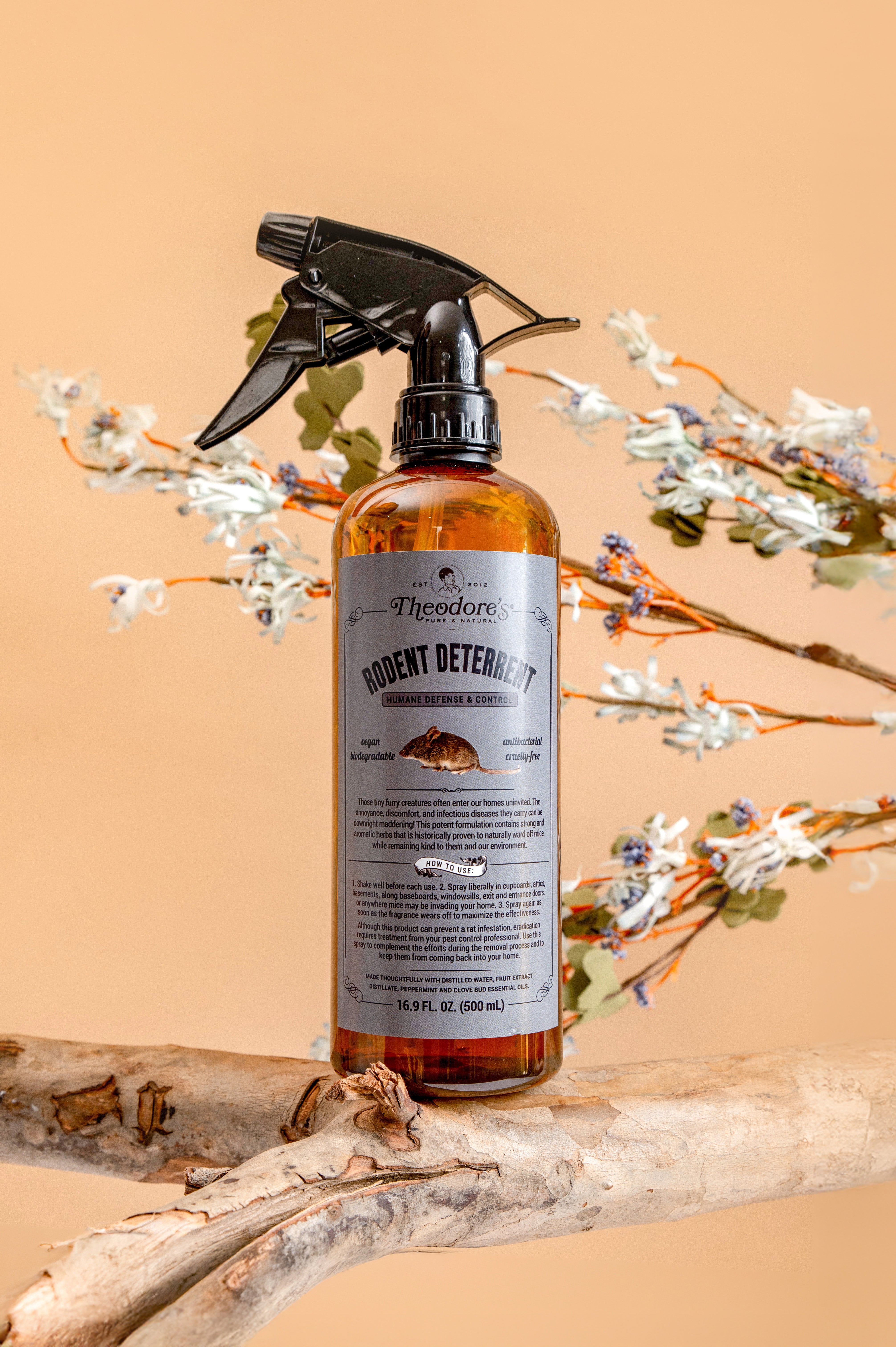 Theodores Natural Rodent Deterrent Repellent Peppermint 1