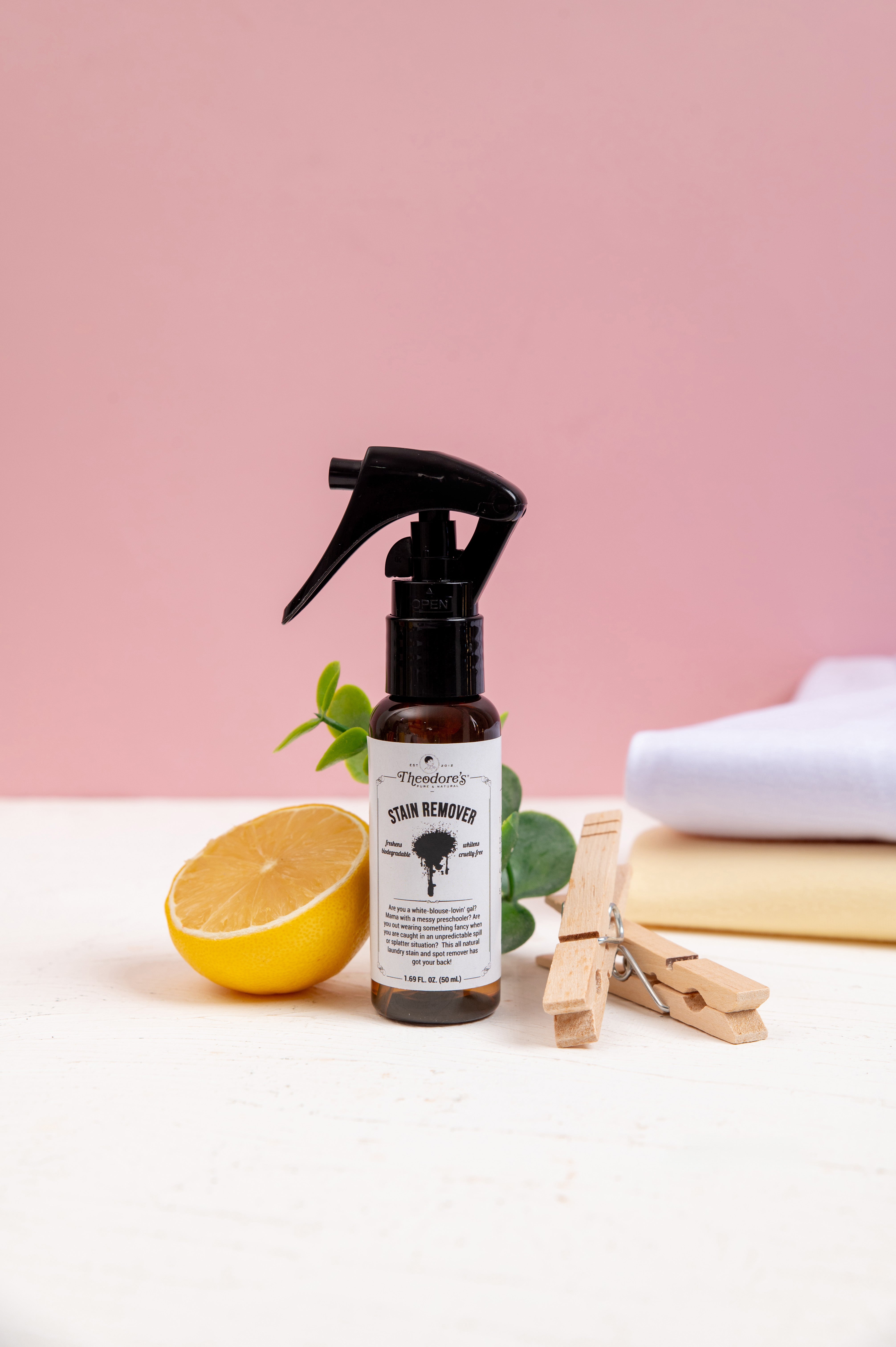 Theodores Natural Stain Remover Laundry Care Lemon 1