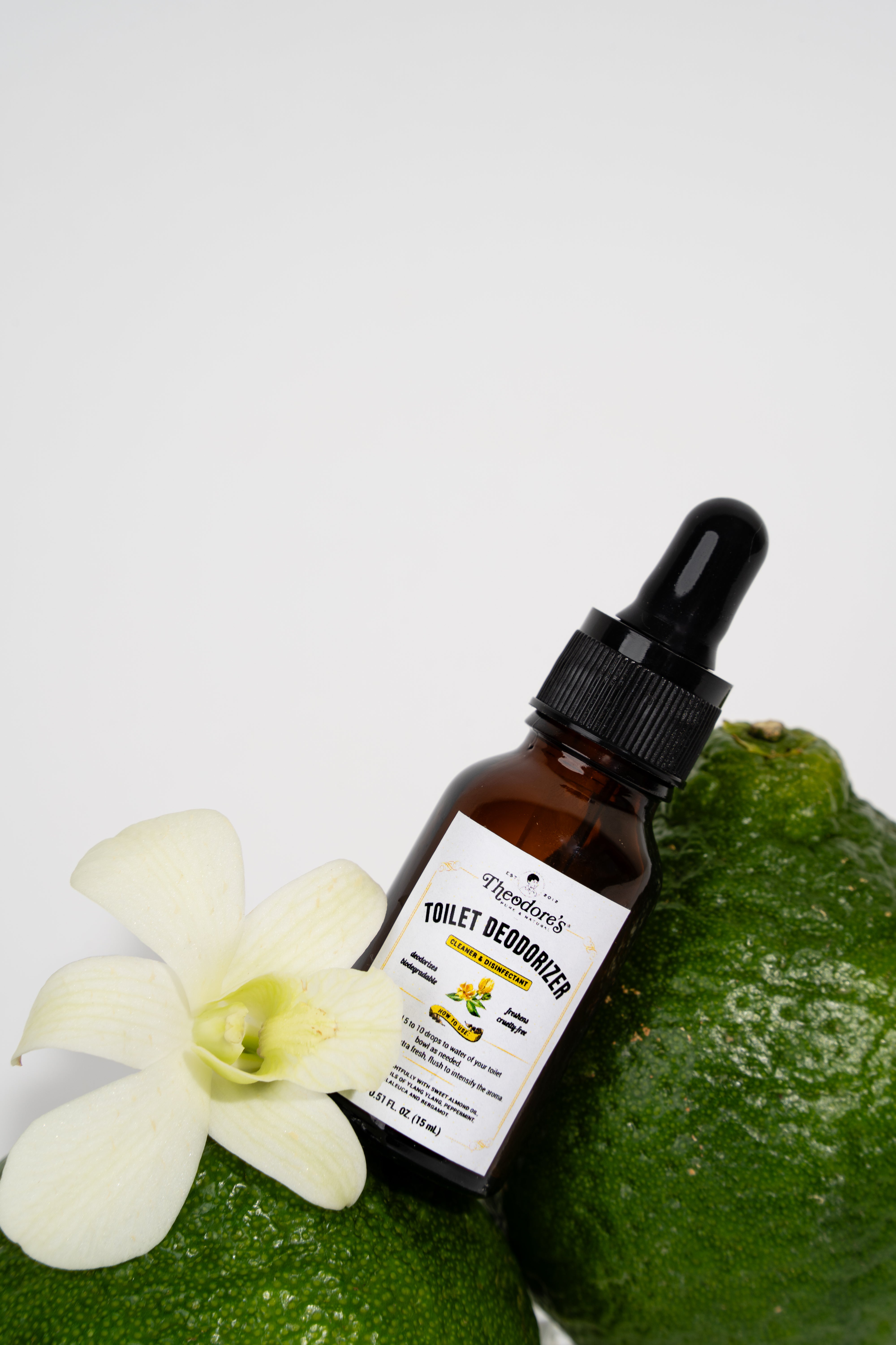 Theodores Natural Toilet Deodorizer Post Poo Drops 1