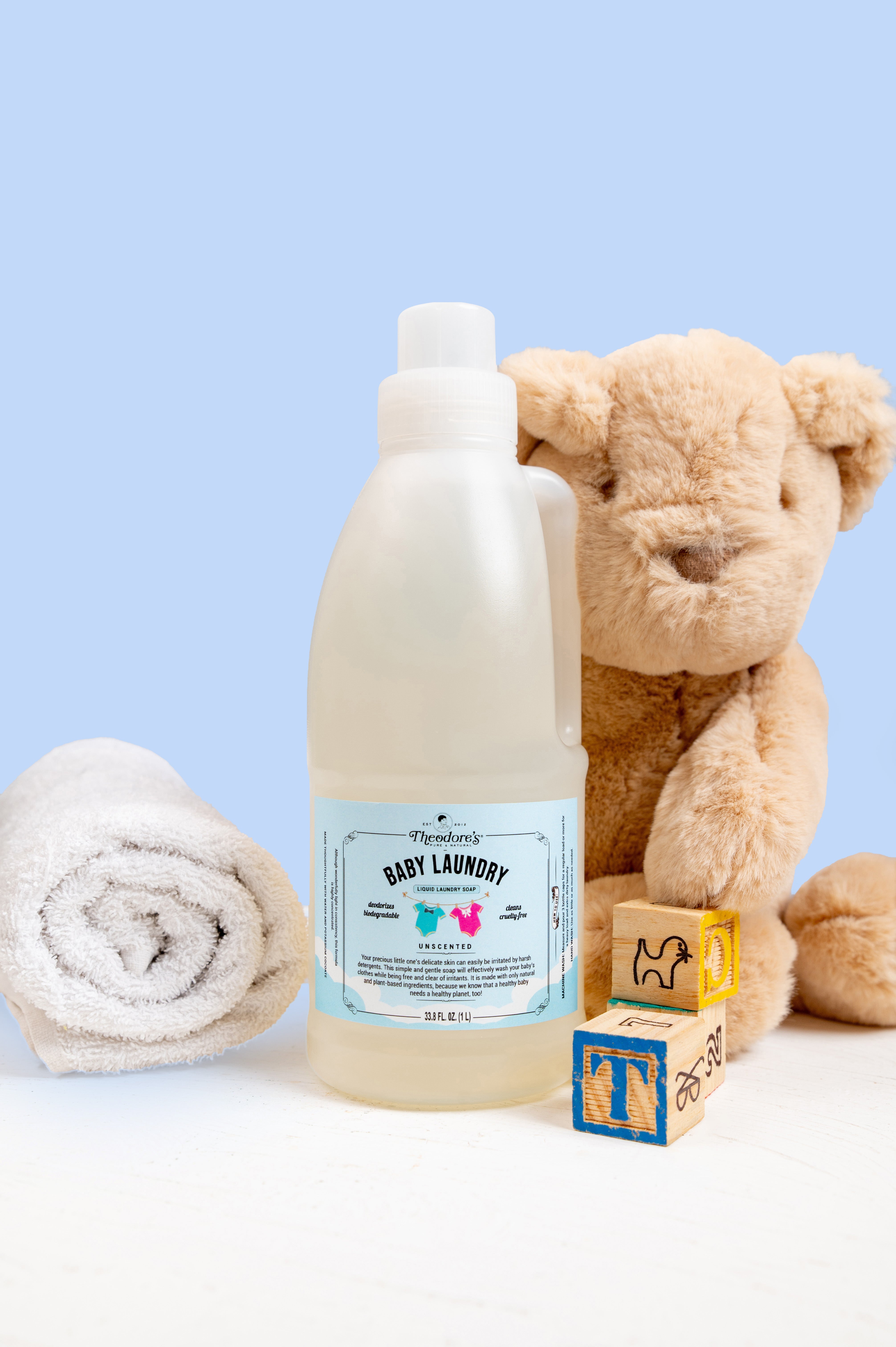 Theodores Natural Unscented Baby Laundry Soap 1