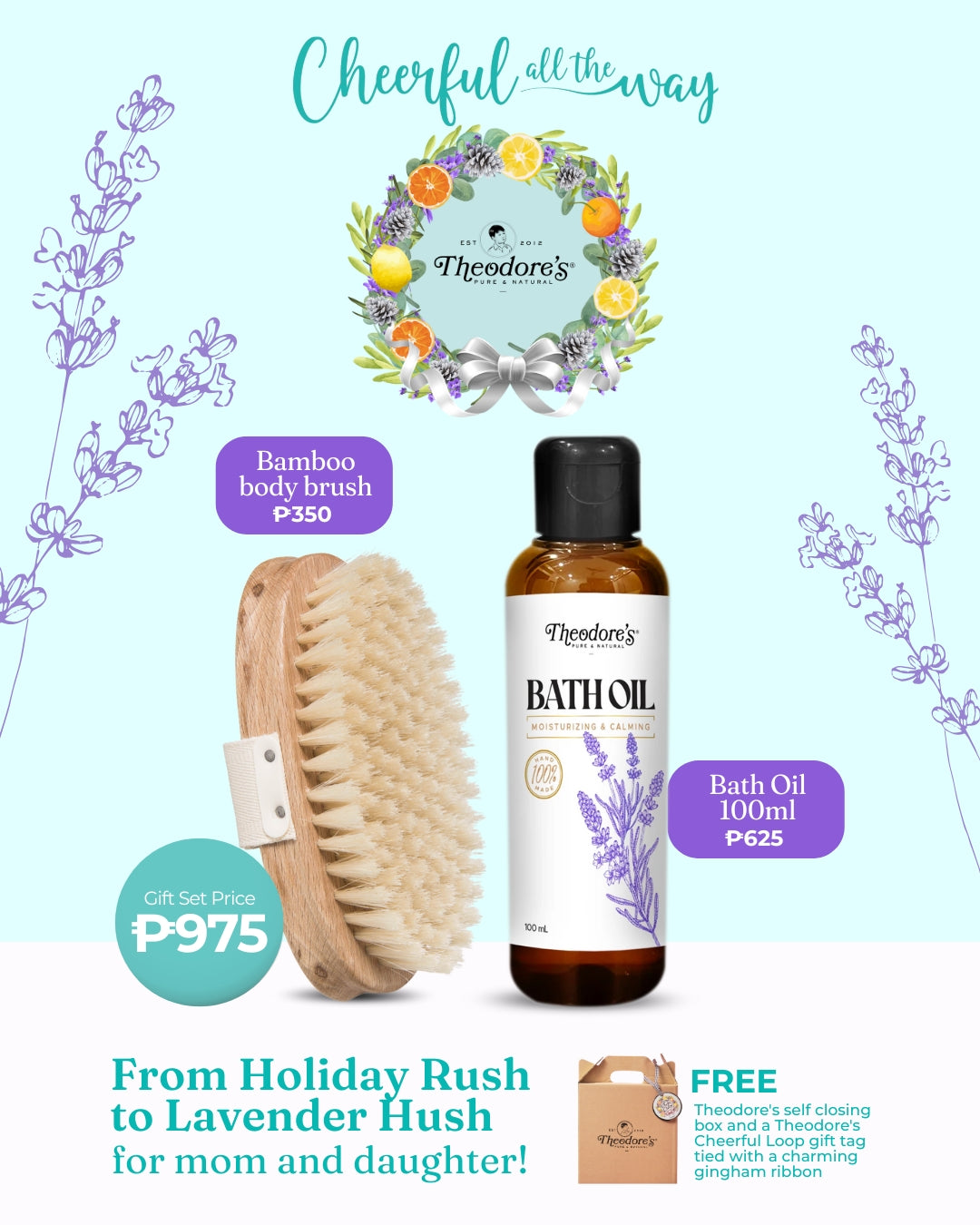 From Holiday Rush to Lavender Hush