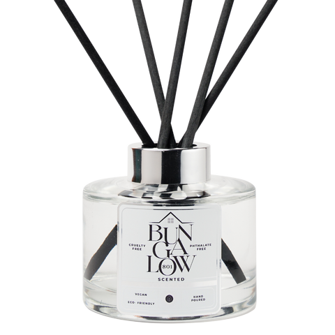Reed Diffuser with Bungalow 801 Label