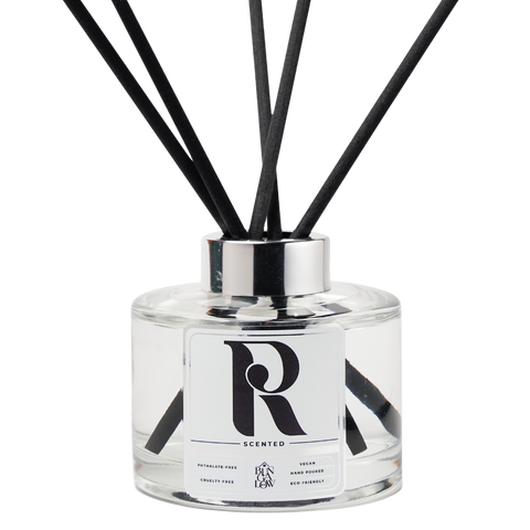 Reed Diffuser with Customized Monogram Label