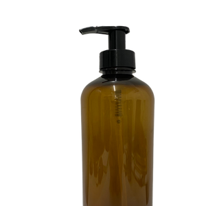 Reusable Dark Amber Bottle w/ Pump