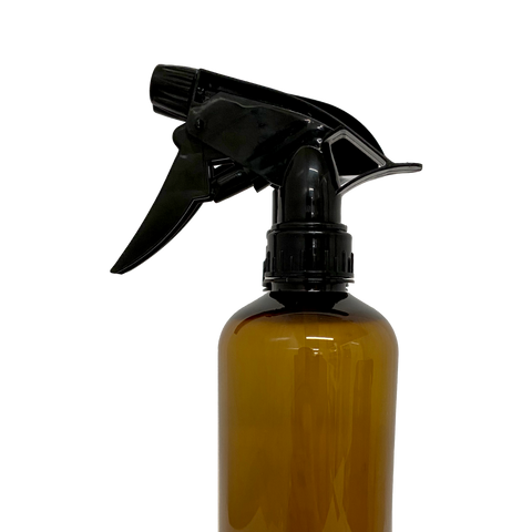 Reusable Dark Amber Bottle w/ Spray