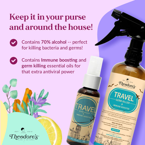 Travel Germ Killer + Immune Booster