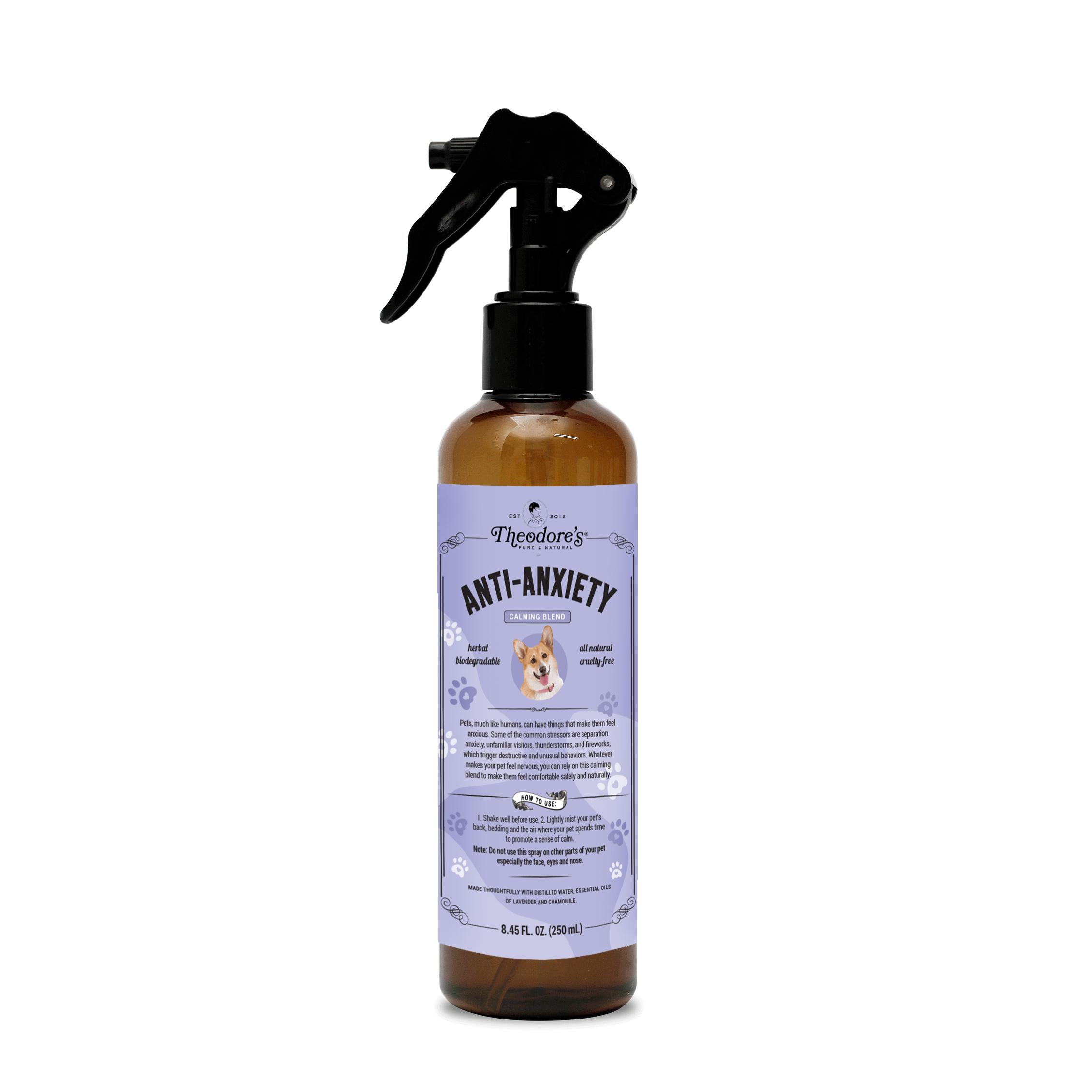 Theodores Anti Anxiety Spray 250mL