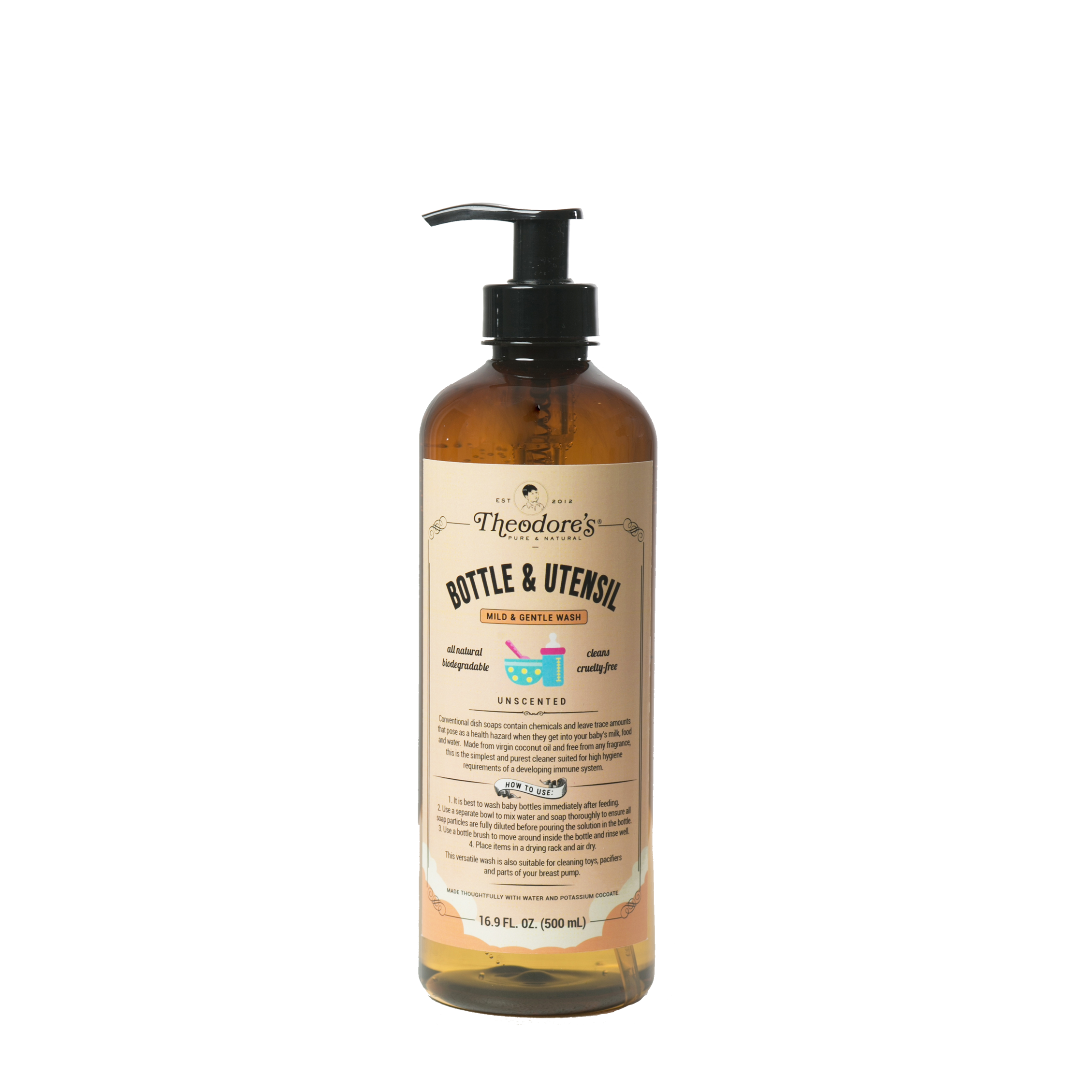 Theodores Bottle Utensil Wash