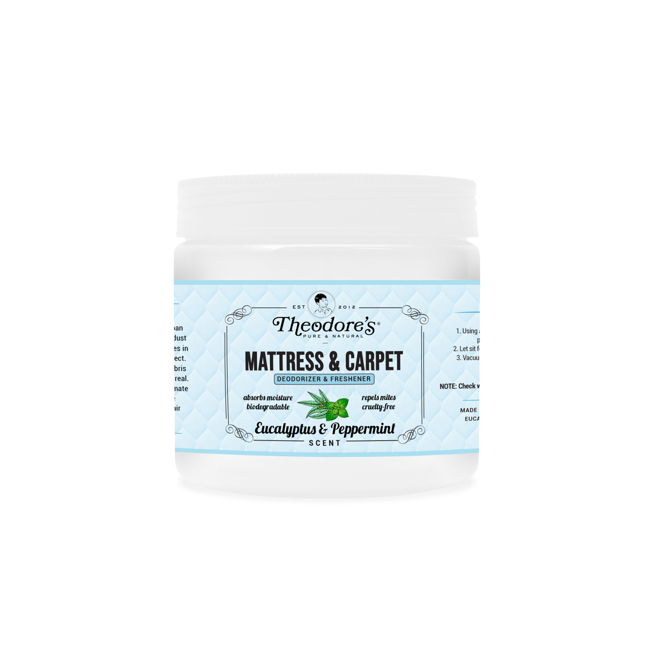 Theodores Mattress Carpet Deodorizer Freshener 2