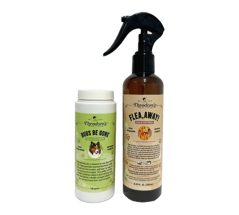 Flea away dog powder shop