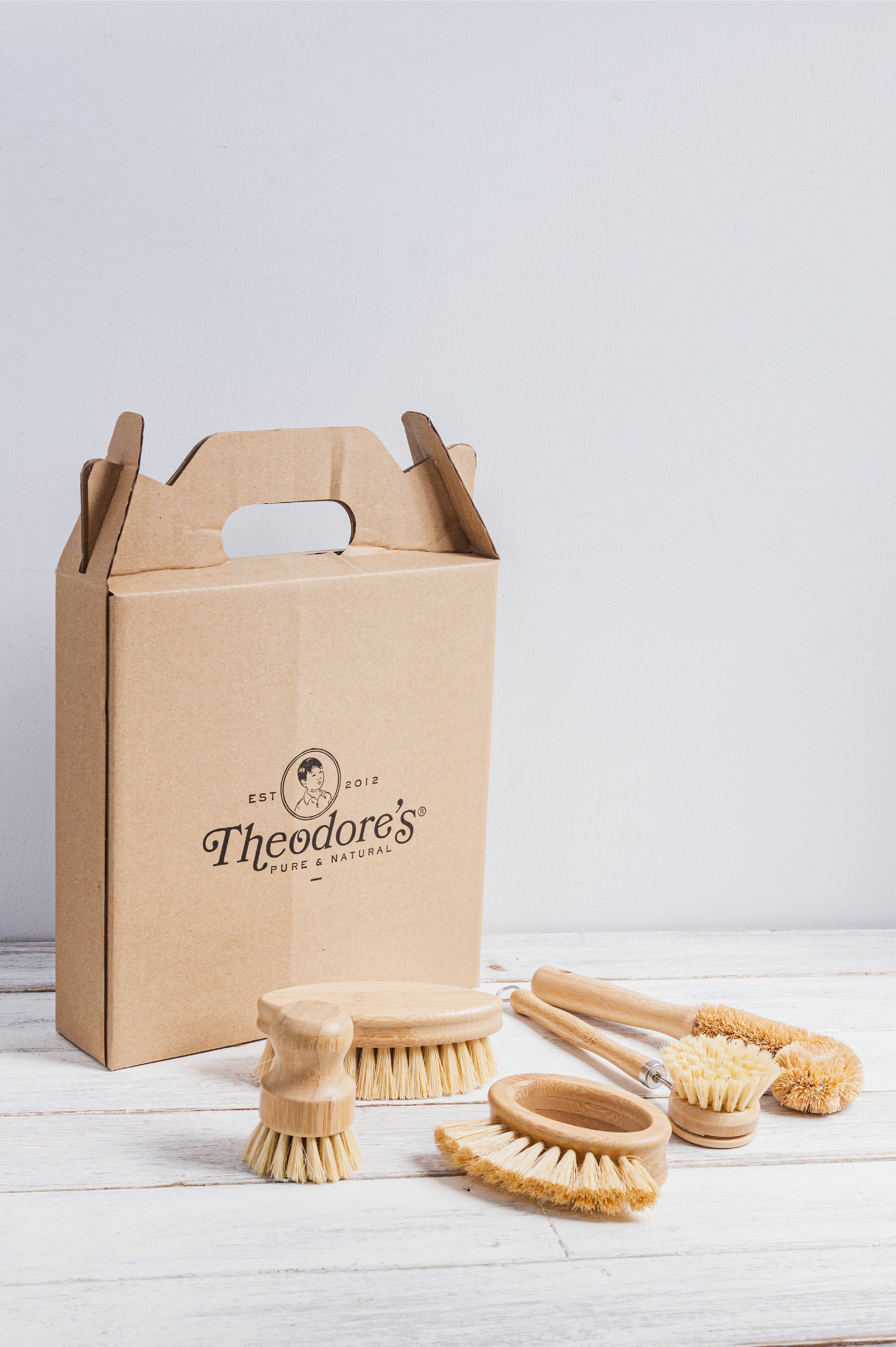 Sustainable Cleaning Brush Set